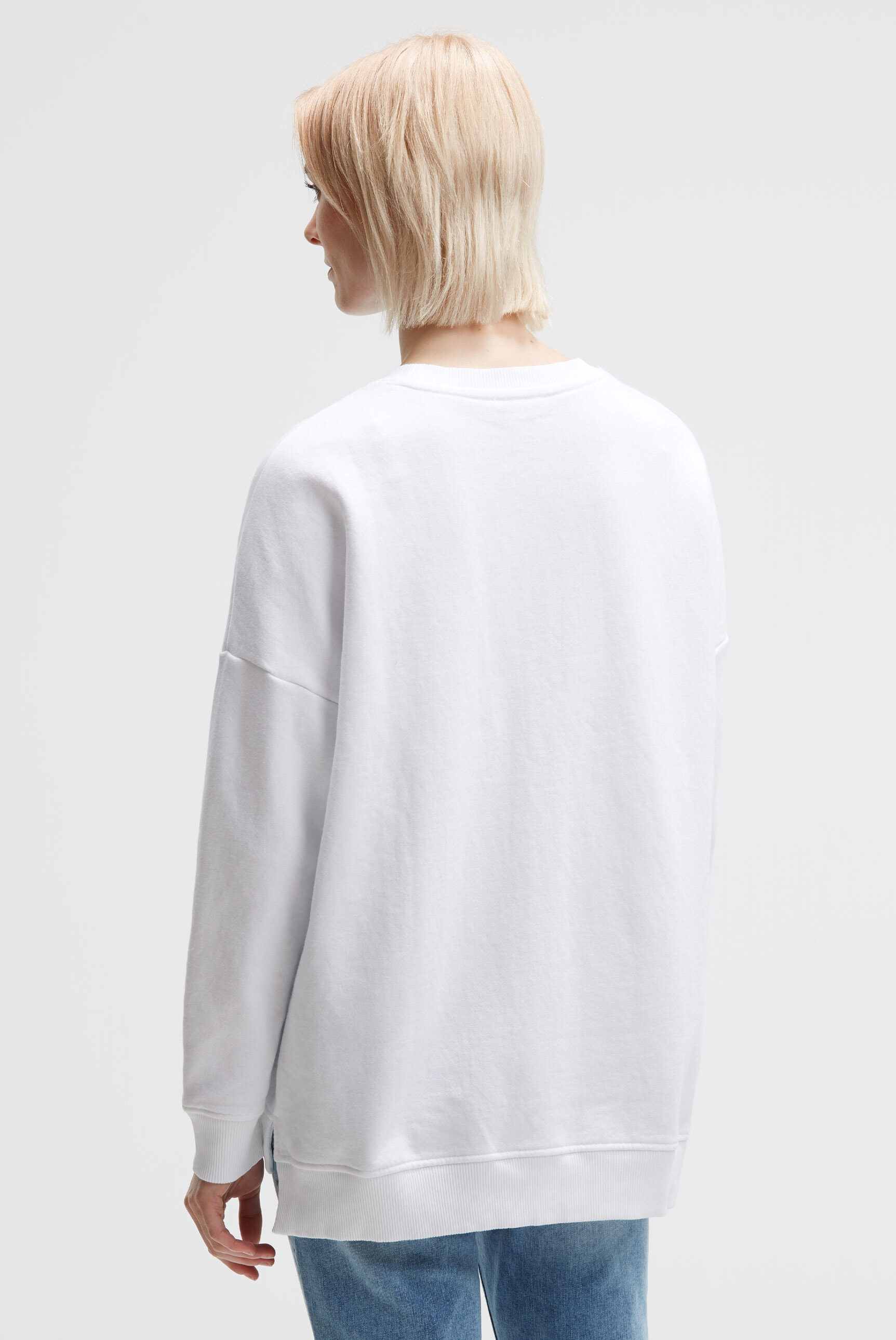 SOCCX Sweater, mit Seitenschlitze