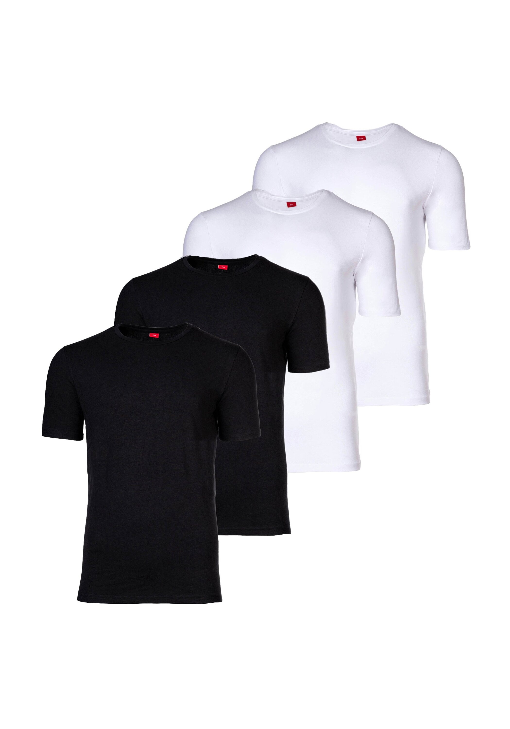 s.Oliver T-Shirt "T-Shirt 4er Pack" günstig online kaufen