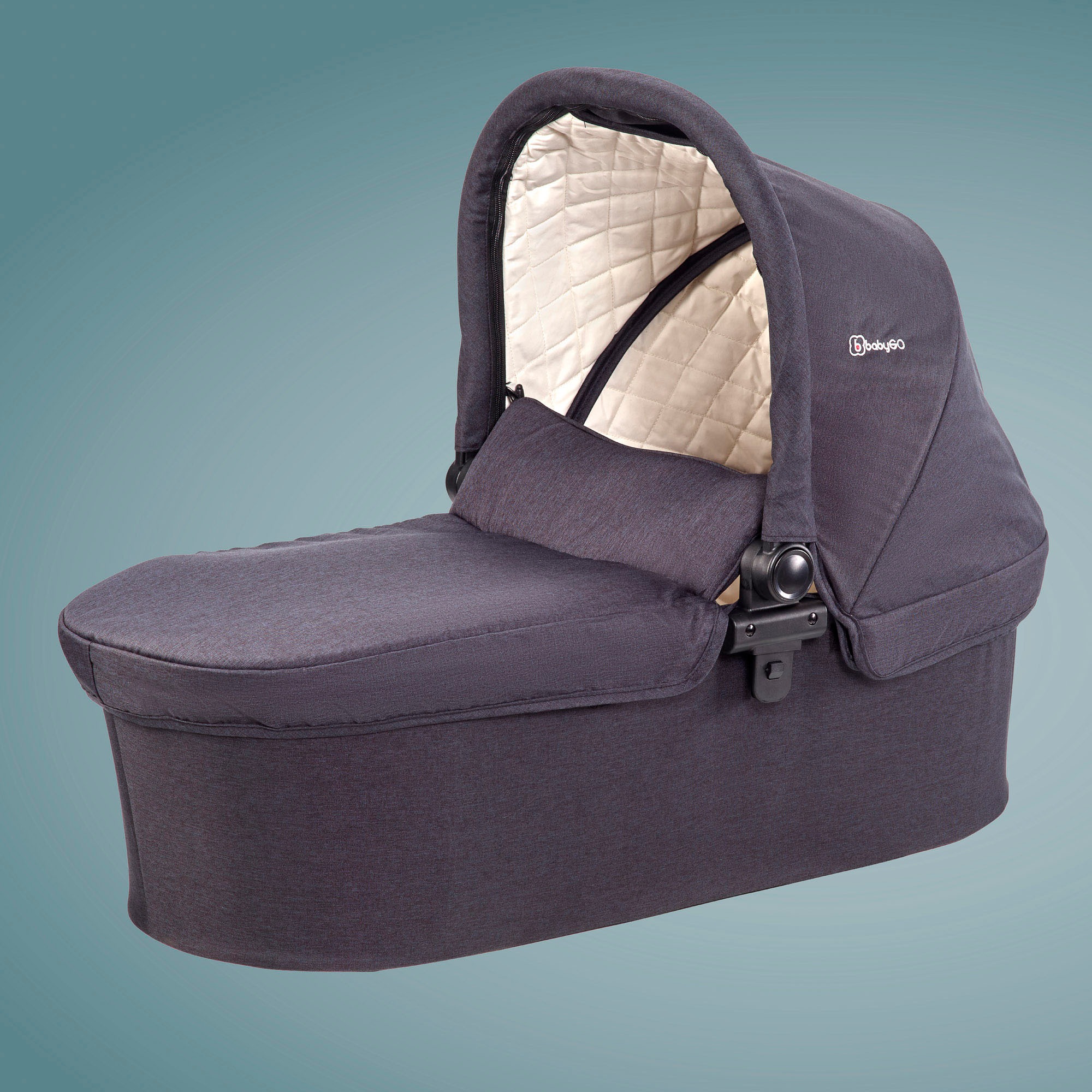 BabyGo Kombi-Kinderwagen »Style - 3in1« inkl. Babyschale mit Adaptern u. Wickeltasche