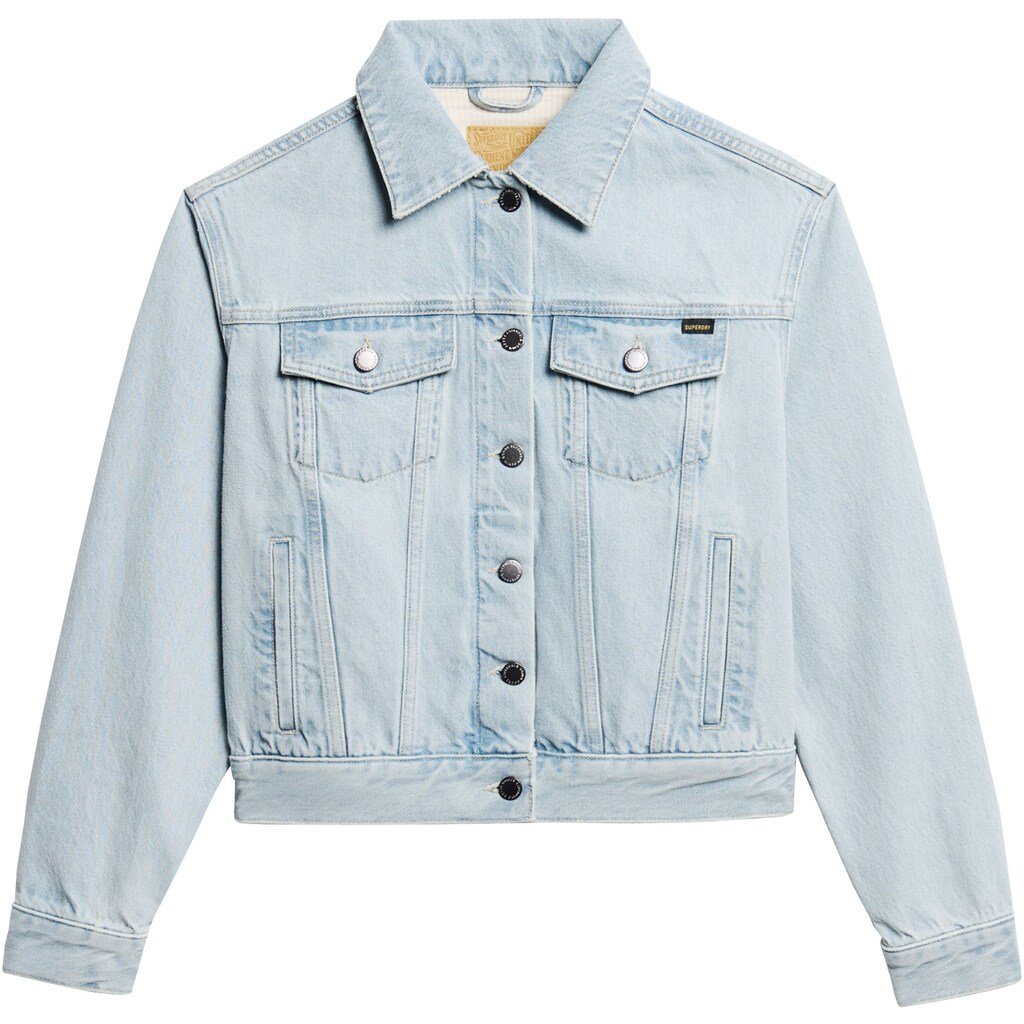 Superdry Parka »EMB DENIM TRUCKER JACKET«