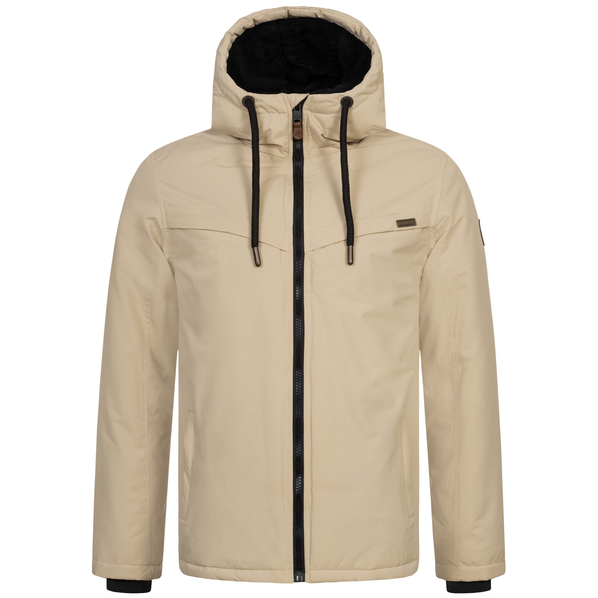 Alessandro Salvarini Winterjacke »ASLighty«, innen komplett mit warmem Teddyfell