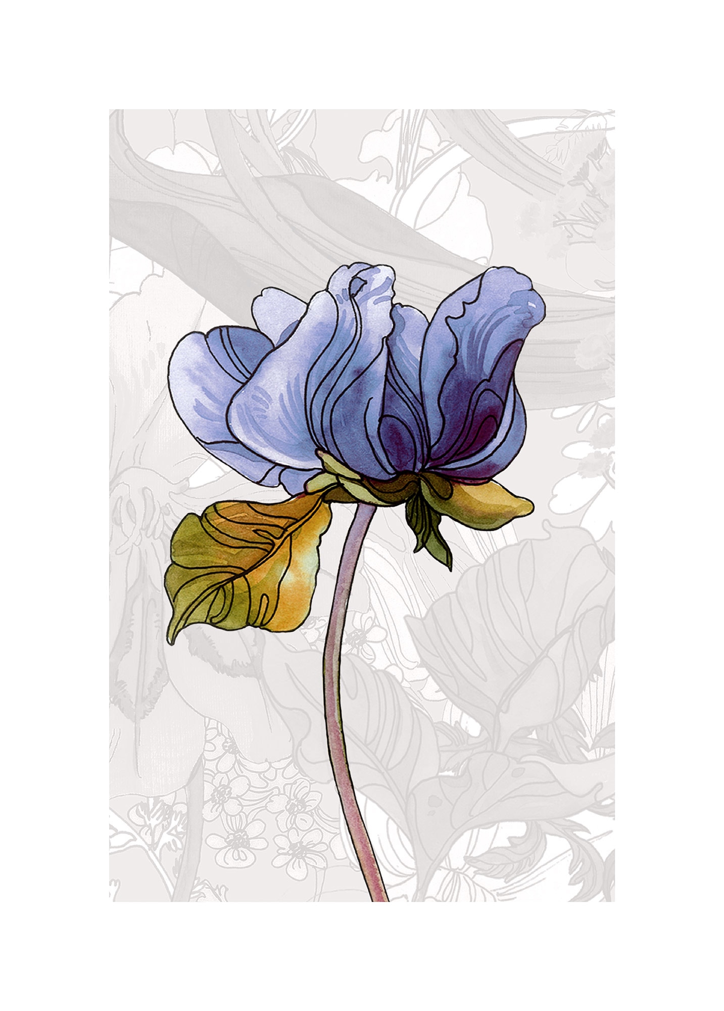 Komar Bild "Casta" Natur 1 Stk. tlg. Wandbild zur Dekoration - ohne Rahmen günstig online kaufen