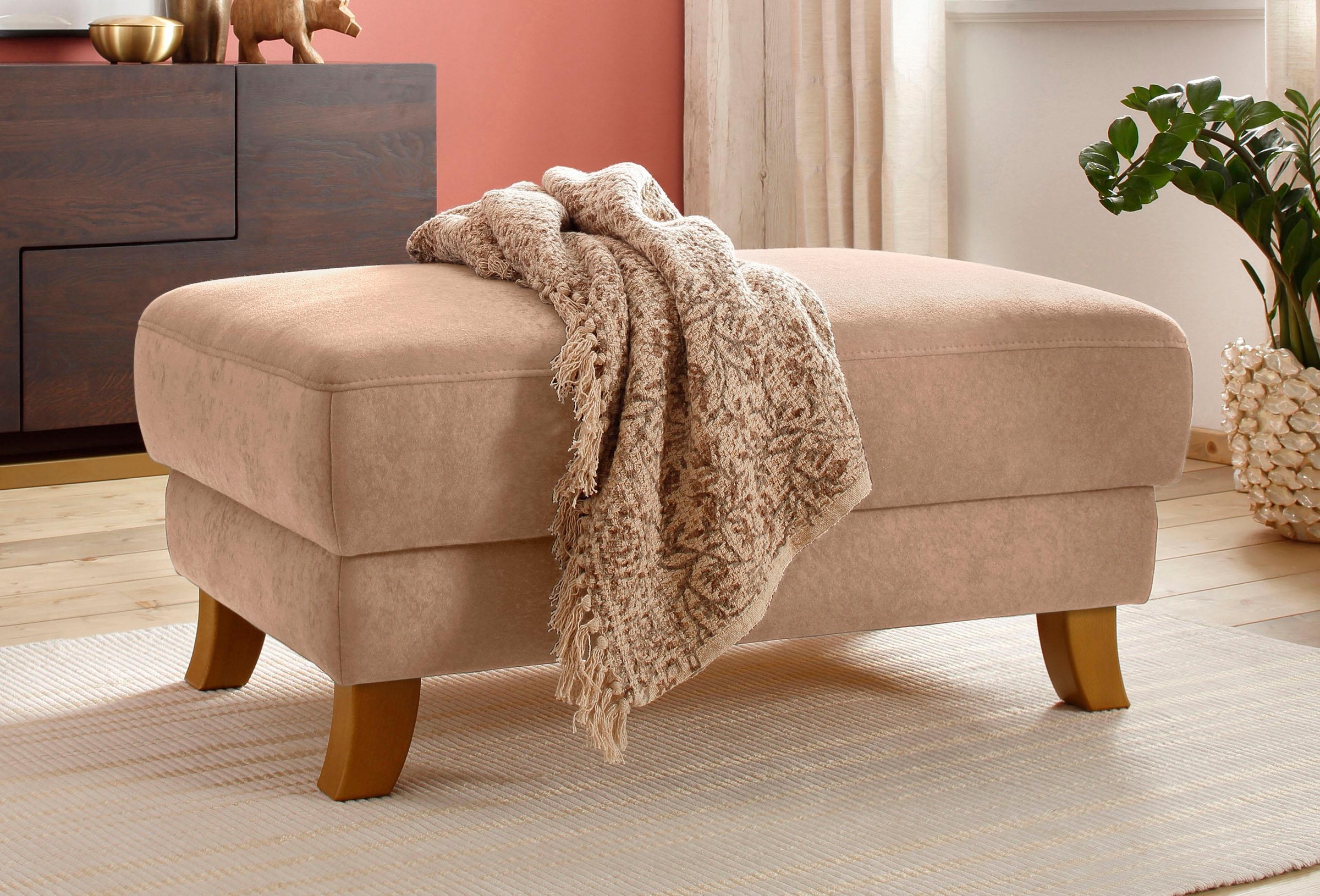 Home affaire Hocker »Trondheim« mit Stauraum und Federkern