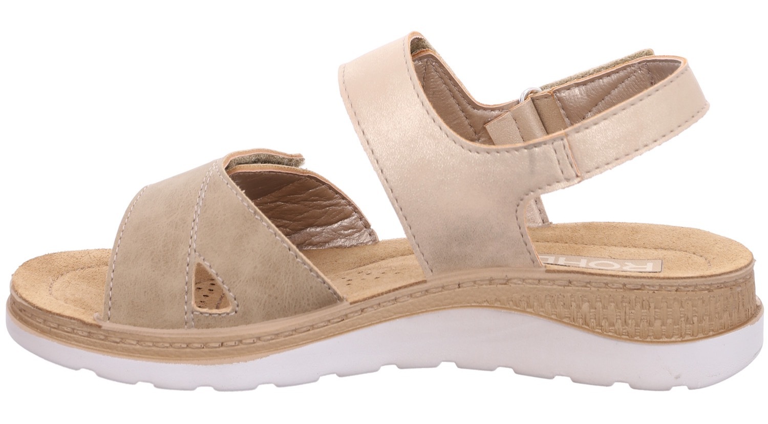 Thumbnail - Rohde Riemchensandale "BAVIERA" Sommerschuh, Klettschuh, Keilabsatz, Sandale mit Softfußbett