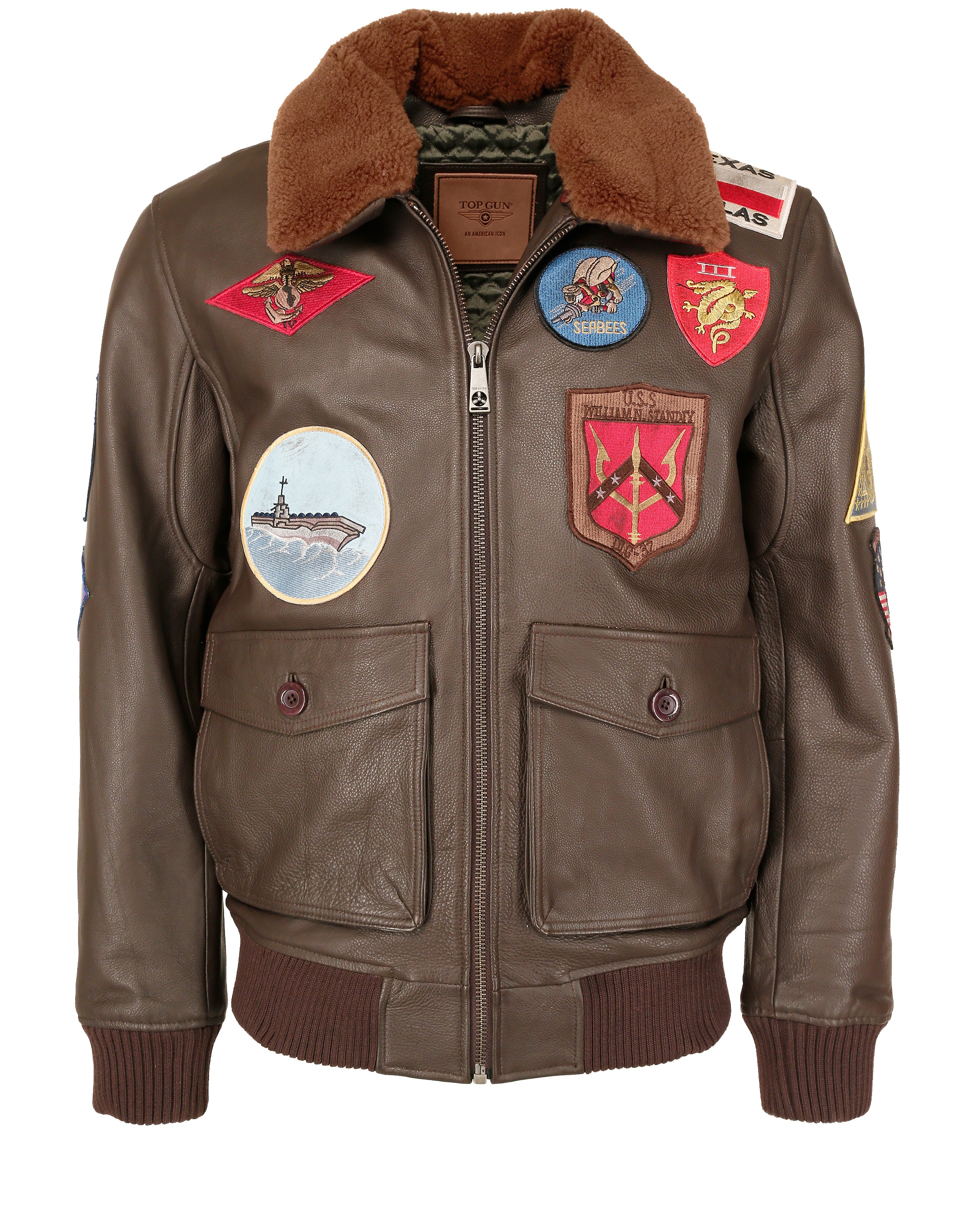 TOP GUN Lederjacke "TG20201007"