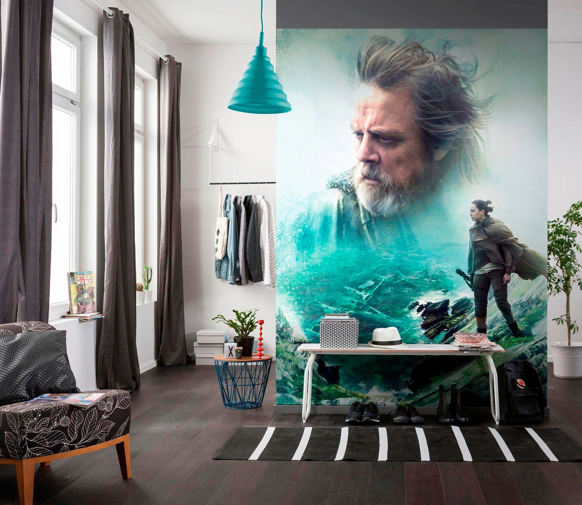 Komar Fototapete »STAR WARS The Last Jedi - Größe 184 x 254 cm«, bedruckt, Kinderzimmer