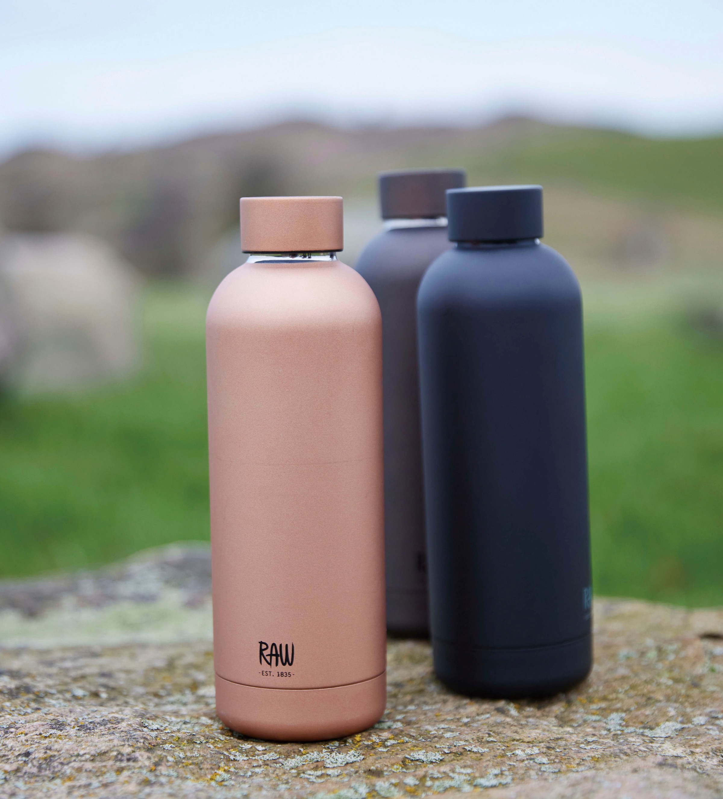 aida RAW Thermoflasche »RAW To Go« Stahl, 500 ml