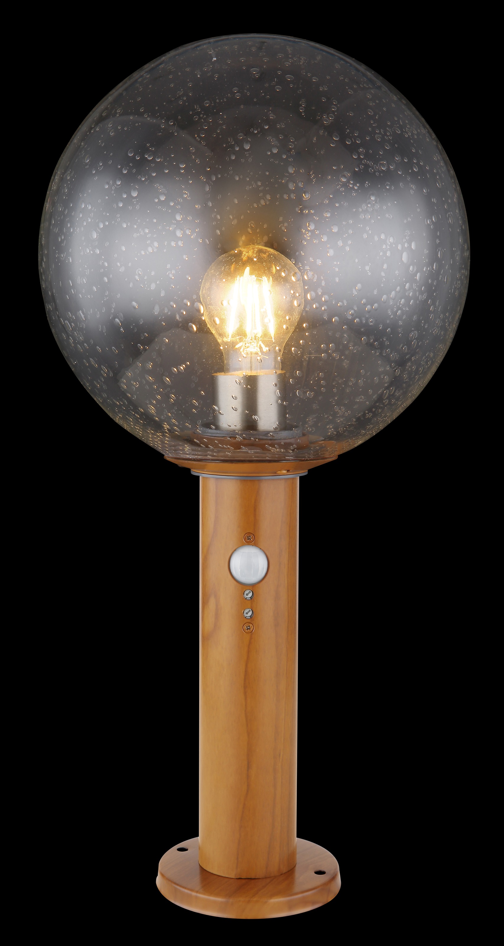 GLOBO LIGHTING Außen-Stehlampe »OSSY« E27 1 Stk. Außenleuchte mit Sensor für Garten & Weg