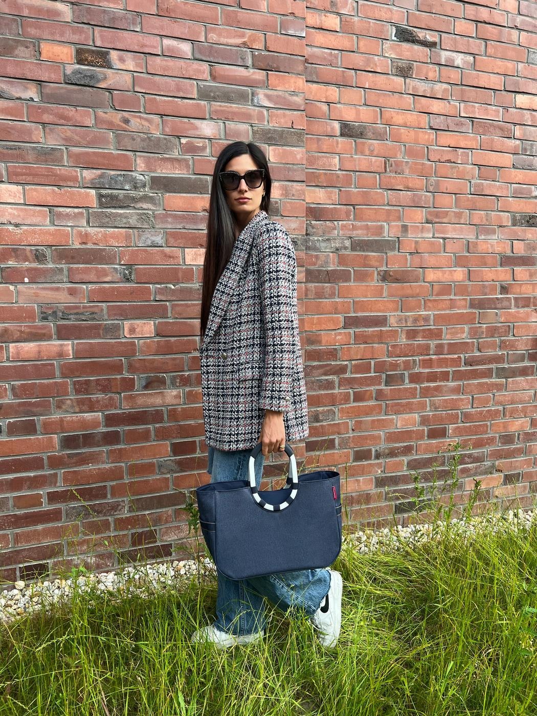 REISENTHEL® Shopper »loopshopper M« Herausnehmbare Innentasche, Standfüße, Innentasche Reißverschluss