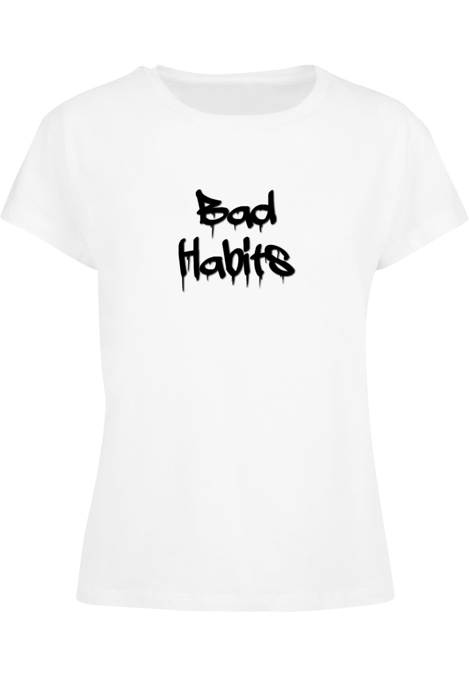 Merchcode T-Shirt "Merchcode Damen Ladies Bad Habits Box Tee" günstig online kaufen