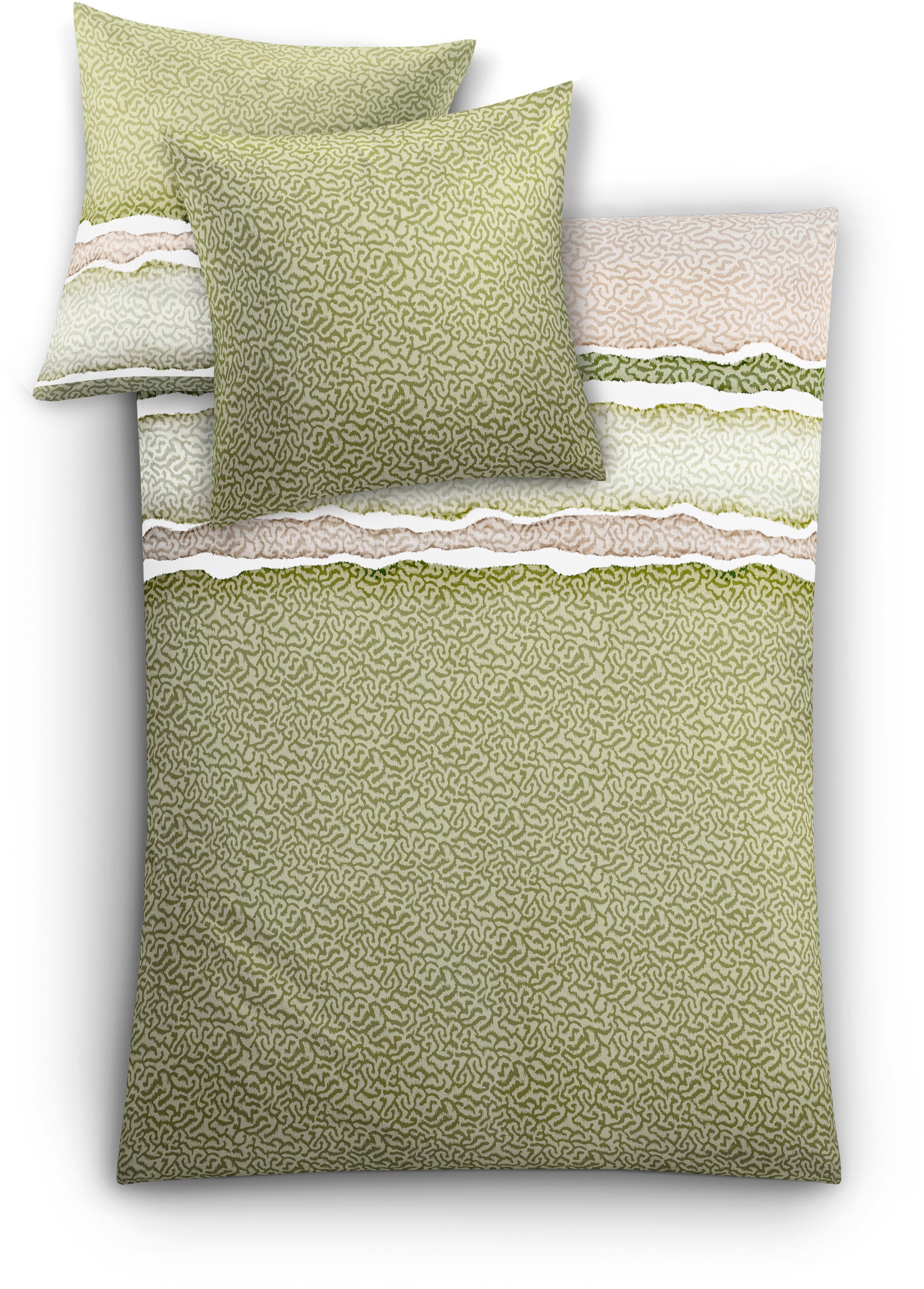 Kleine Wolke Bettwäsche "Marea" 2 Stk. tlg. mit Streifen günstig online kaufen