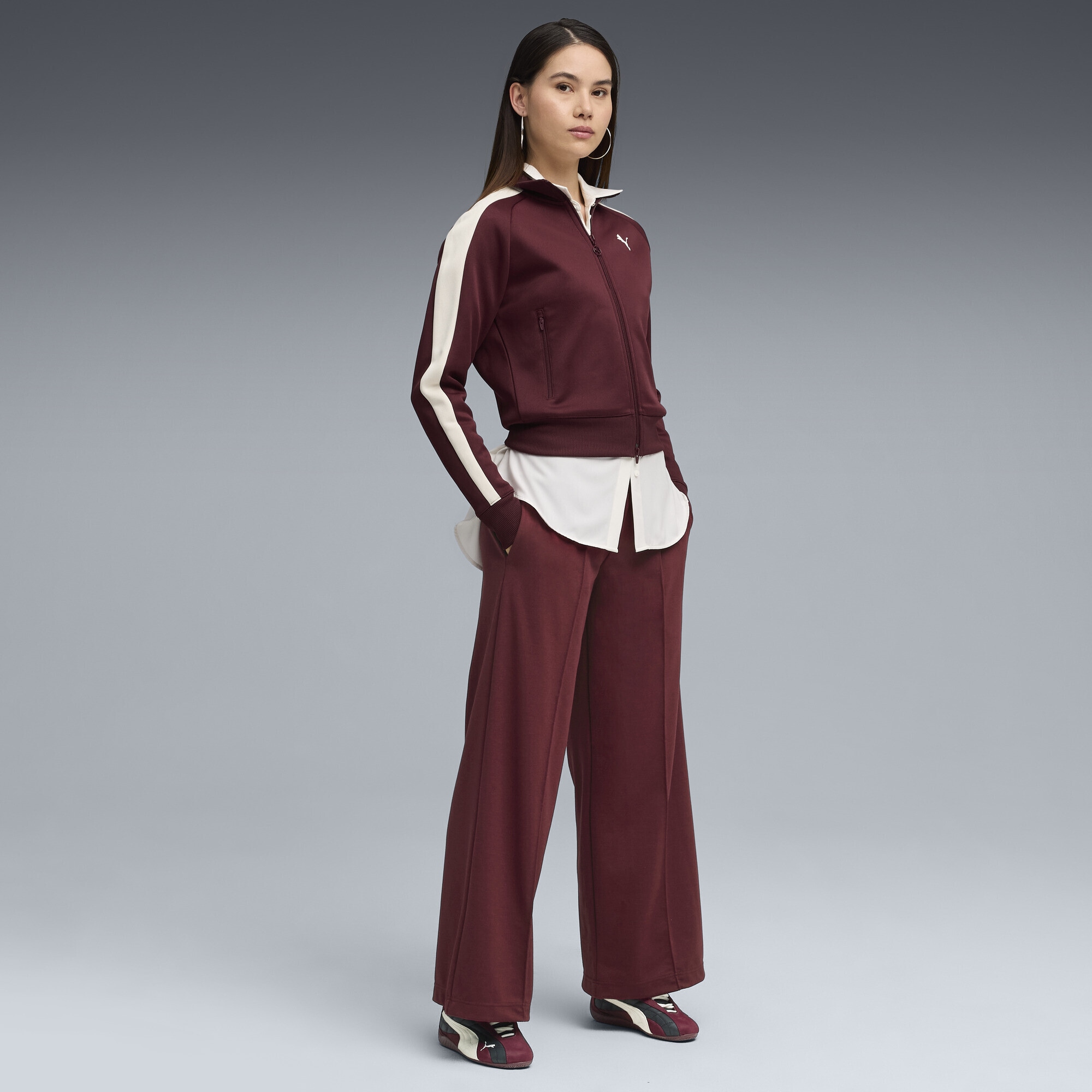 PUMA Trainingsjacke »T7 ALWAYS ON Kurze Trainingsjacke Damen«