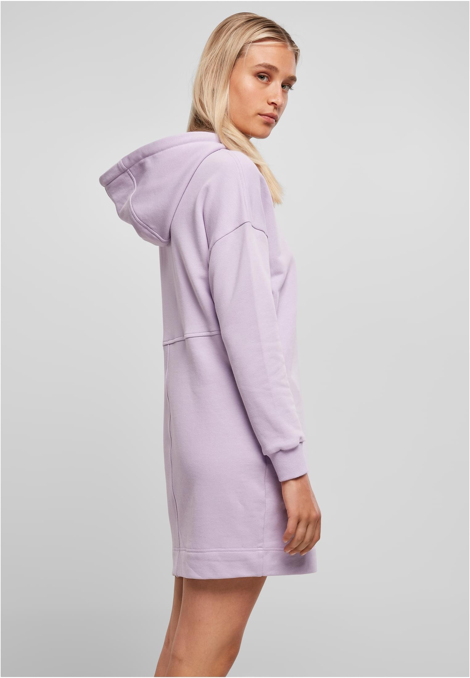 URBAN CLASSICS Shirtkleid »Urban Classics Damen Ladies Organic Oversized Terry Hoody Dress«, (1 tlg.)