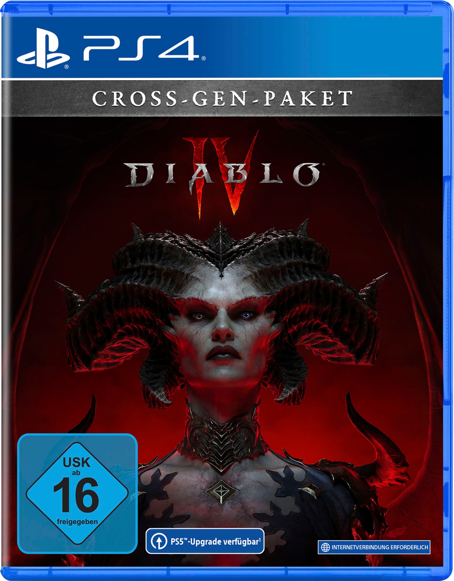 "ACTIVISION BLIZZARD Spielesoftware ""Diablo 4"", rot (ohne farbbezeichnung), PlayStation 4, Spielesoftware"