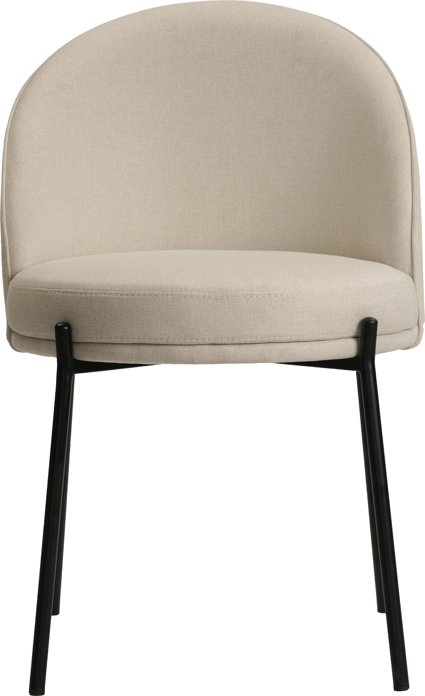 LeGer Home by Lena Gercke Esszimmerstuhl »Isalie«, (Set), 2 St., mit pflegeleichtem Webstoff, Metallgestell, Sitztiefe 47 cm