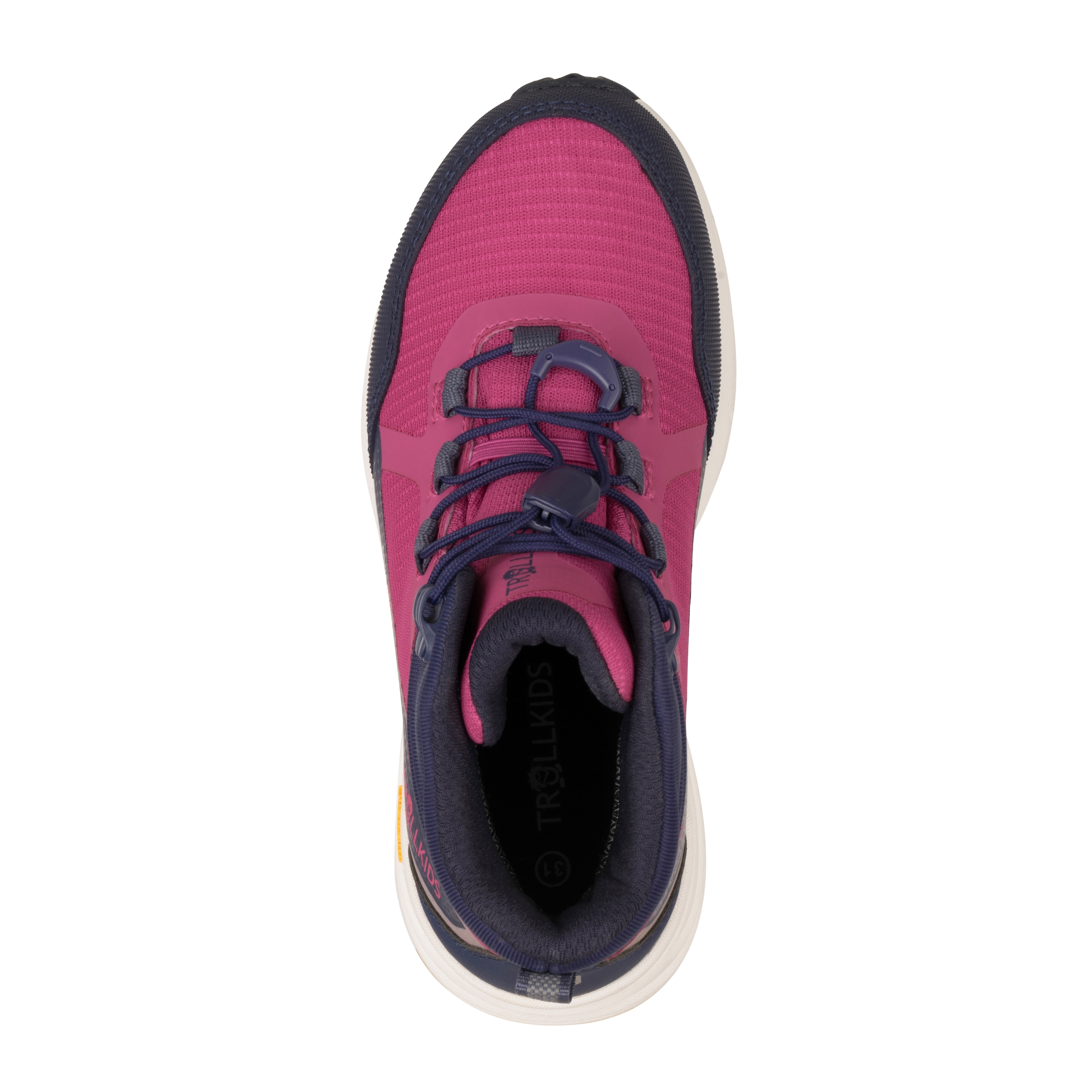 TROLLKIDS Outdoorschuh »KIDS SKARVAN HIKER MID XT«, wasserdicht, Vibram Sohle, Schnellverschluss, reflektierende Details
