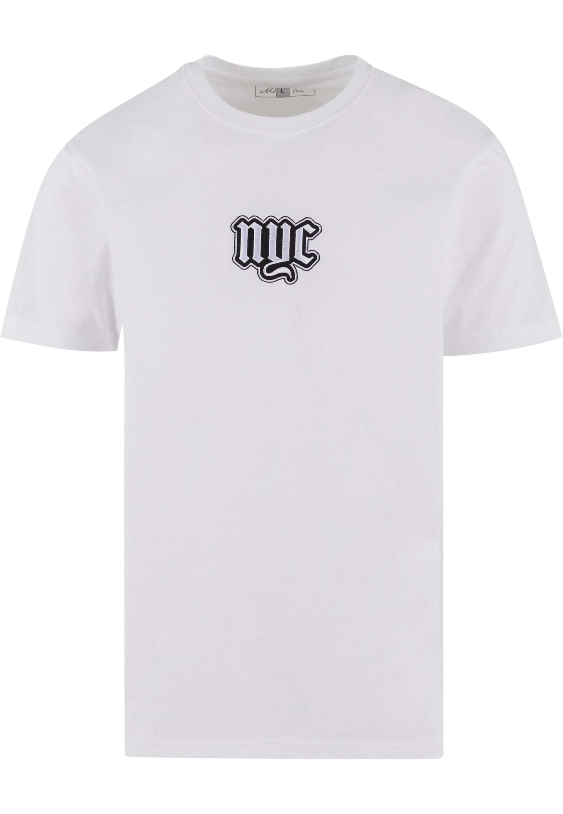 MisterTee T-Shirt "MisterTee NYC Old English Wording Patch Tee" 1 Stk. günstig online kaufen