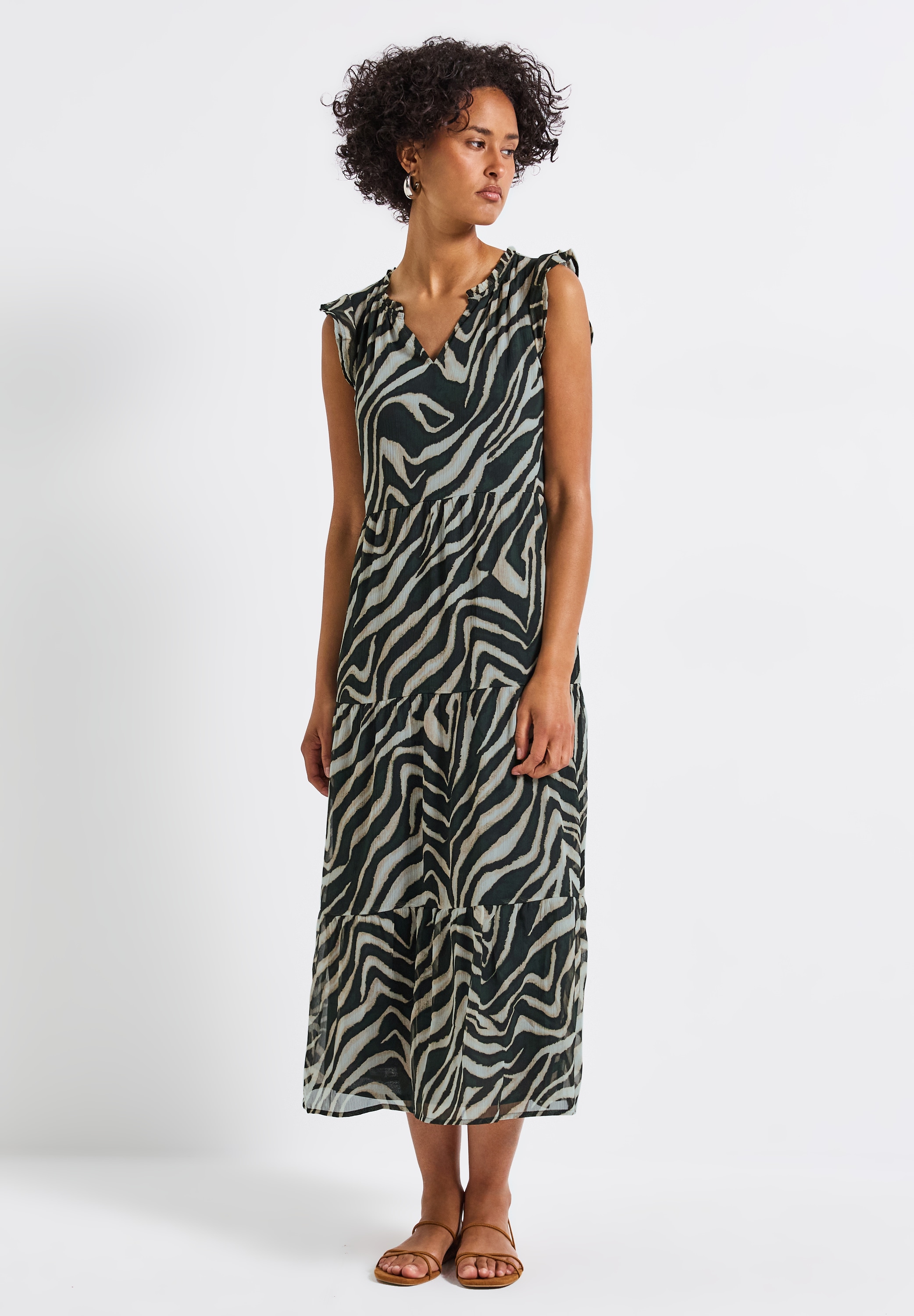 STREET ONE Maxikleid, soft und trageangenehm günstig online kaufen