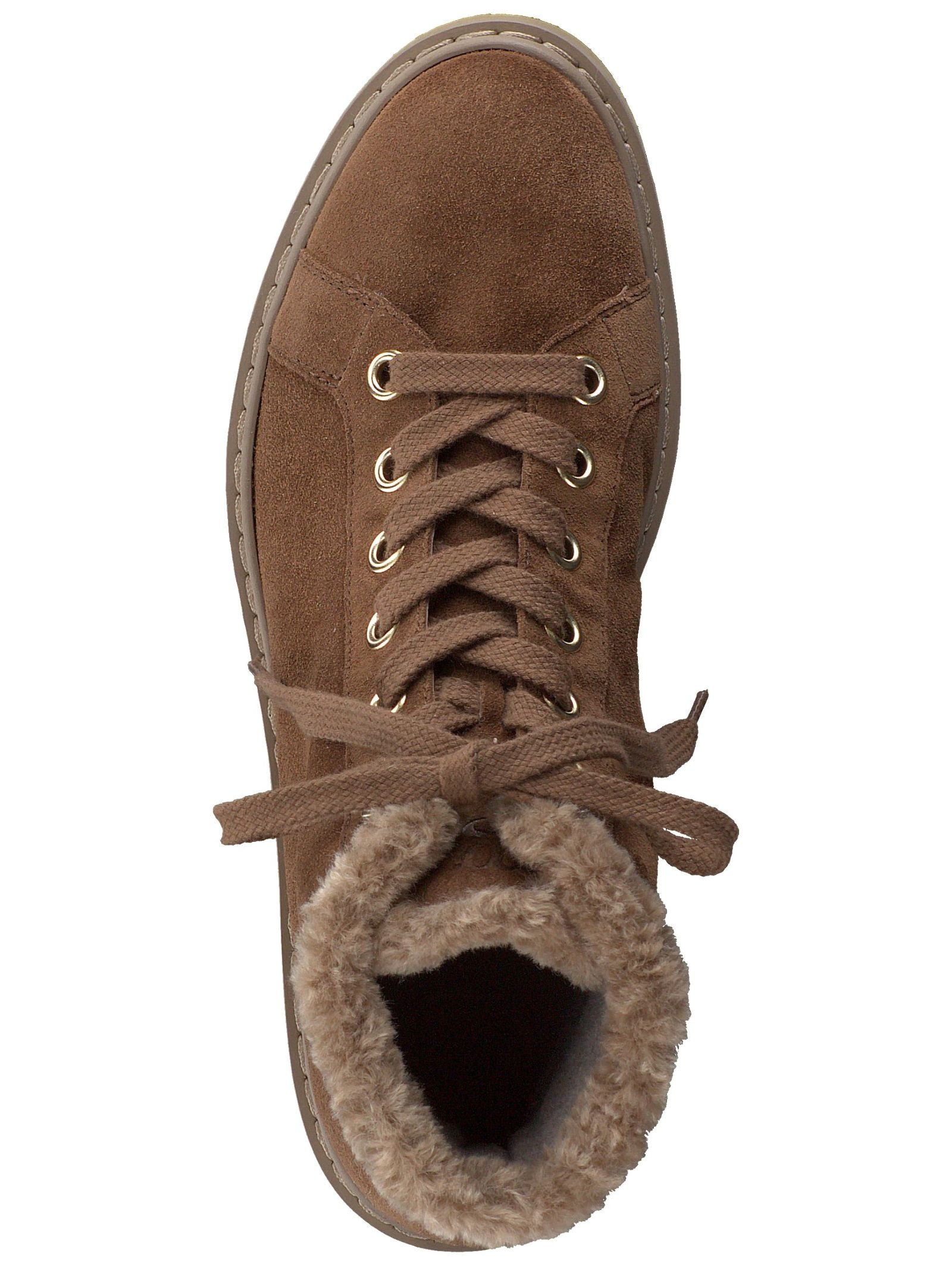Paul Green Schnürstiefelette »Paul Green Stiefelette Veloursleder«