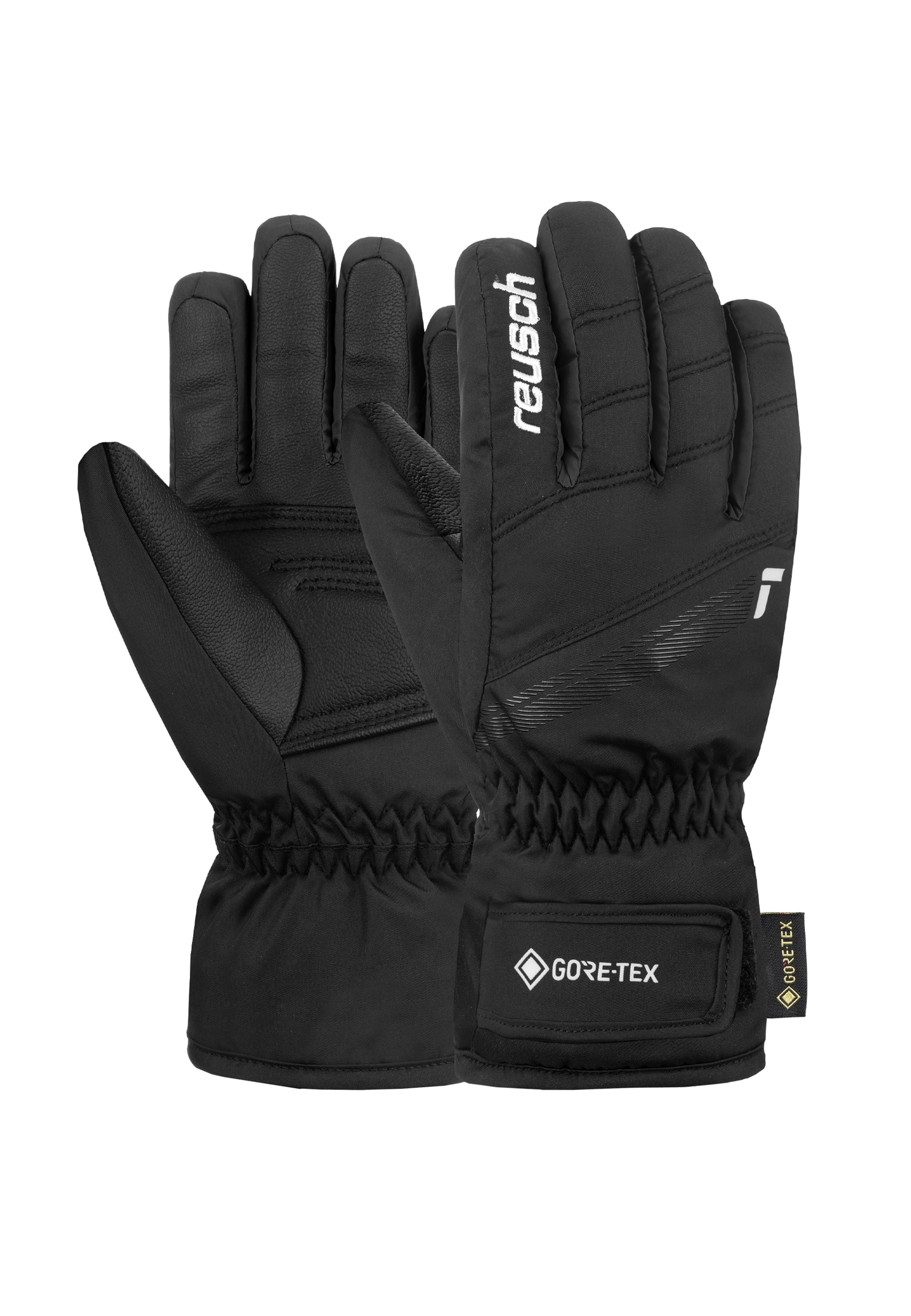 Reusch Skihandschuhe "Fingerhandschuhe Tommy GORE-TEX Junior warm wasserdicht, atmungsaktiv" aus funktionalem Materialmix