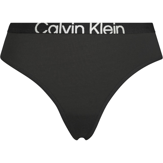 Calvin Klein T-String »MODERN THONG«, mit CK-Logo am Bund | BAUR