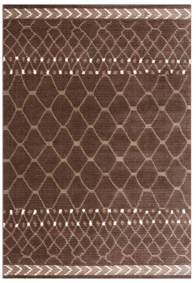 Carpet City Teppich »April 2312«, rechteckig, 10 mm Höhe, Läufer, weich durch Microfaser, Boho Ethno Look, Wohnzimmer