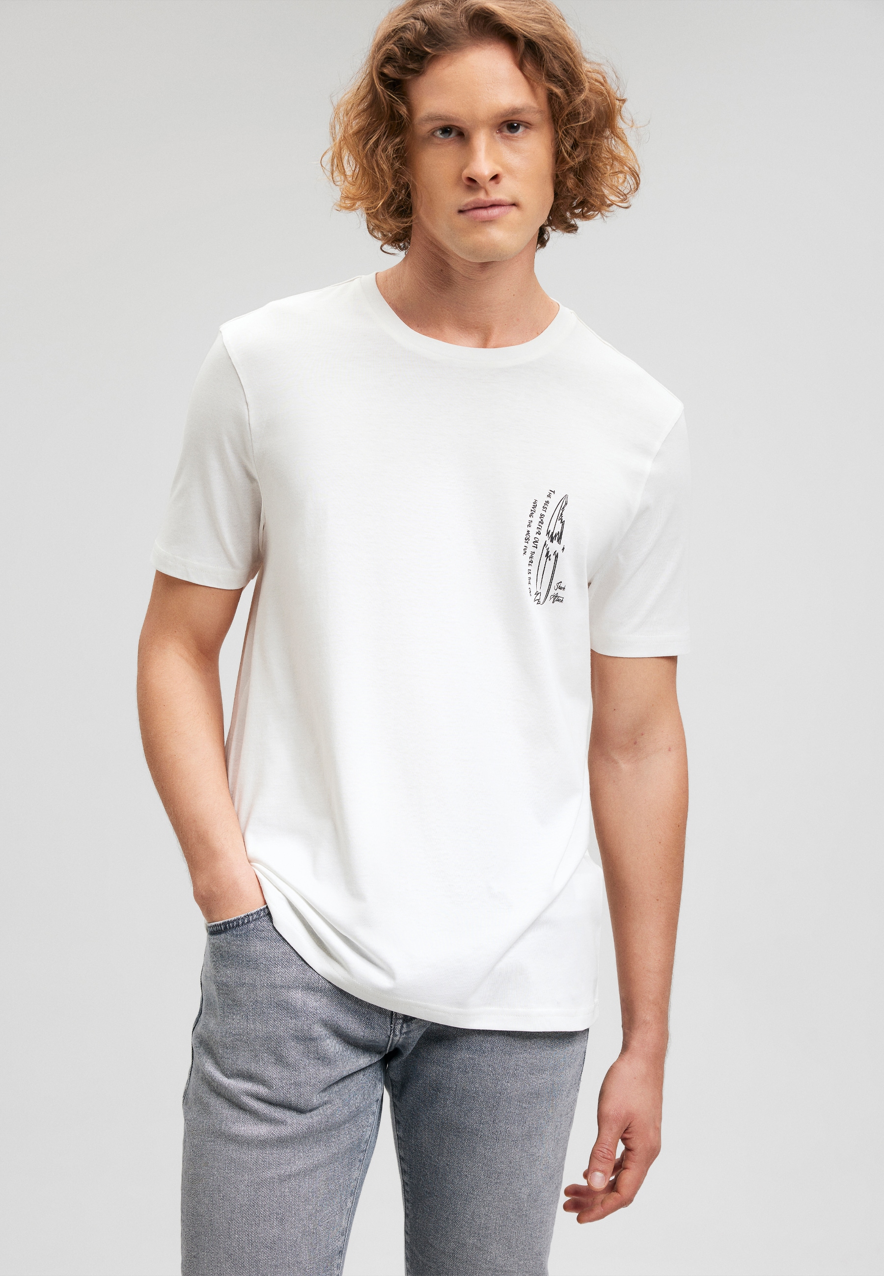 Mavi Kurzarmshirt »SHORT SLEEVE TEE«, T-Shirt mit Druck