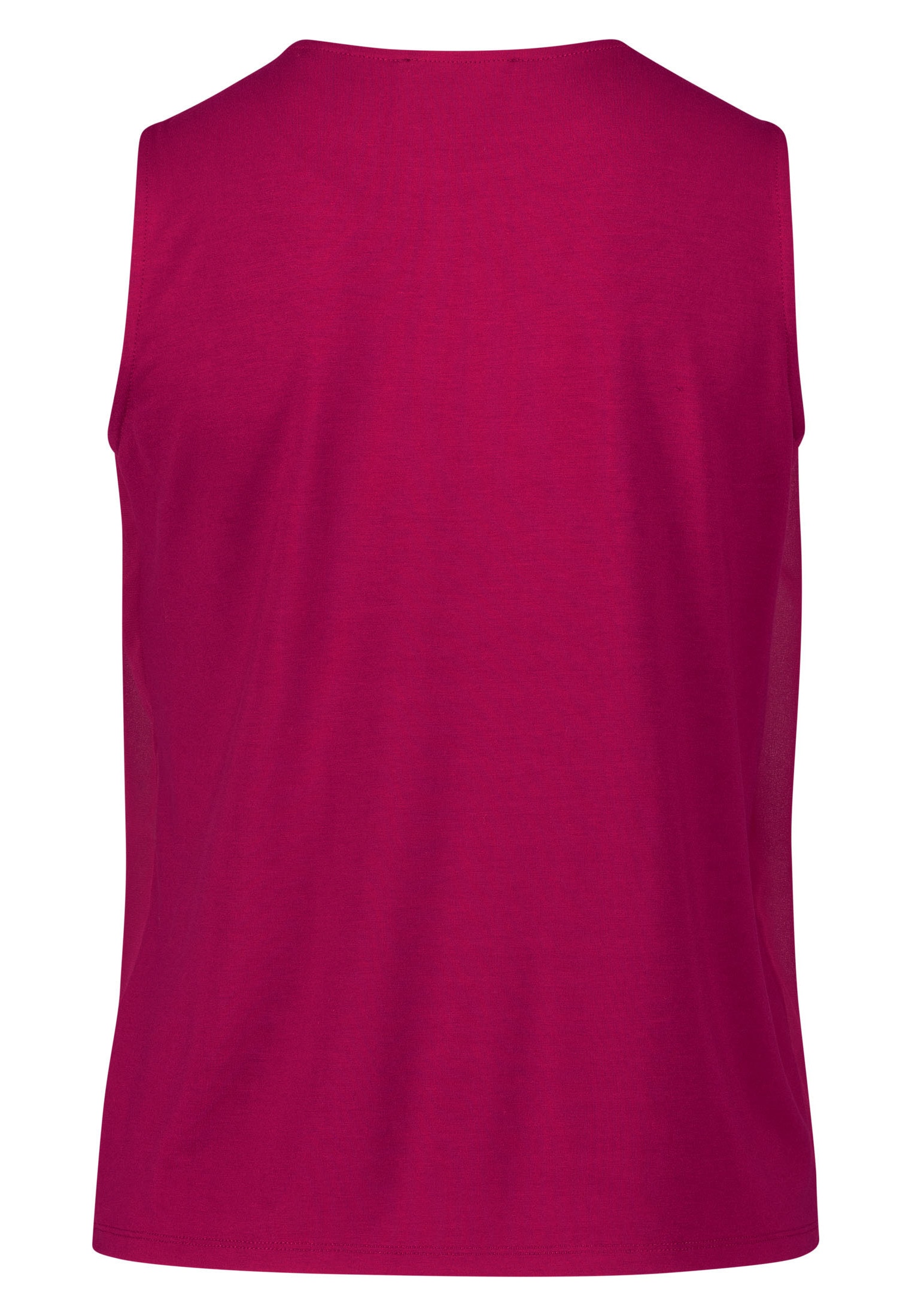 Zero Chiffonbluse »zero Chiffon Top mit Falten«