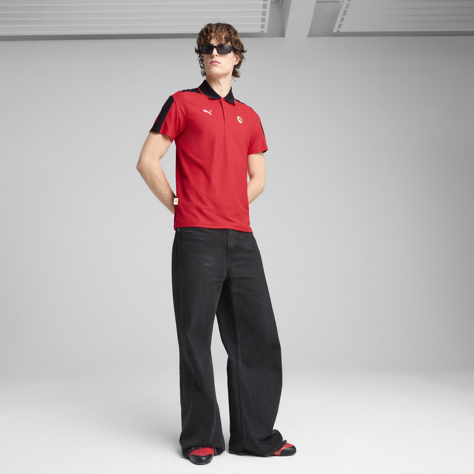 PUMA Poloshirt »Scuderia Ferrari HP Race MT7 Poloshirt Herren«