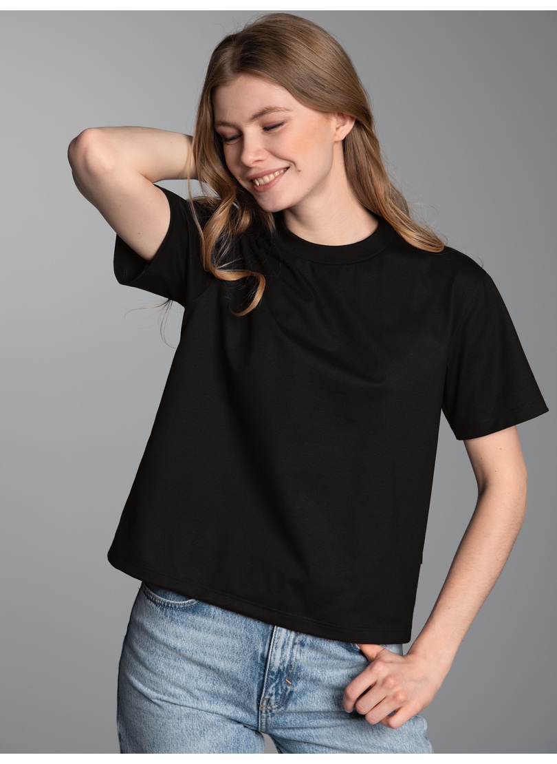 Trigema T-Shirt "TRIGEMA Relaxed Fit T-Shirt" 1 Stk.