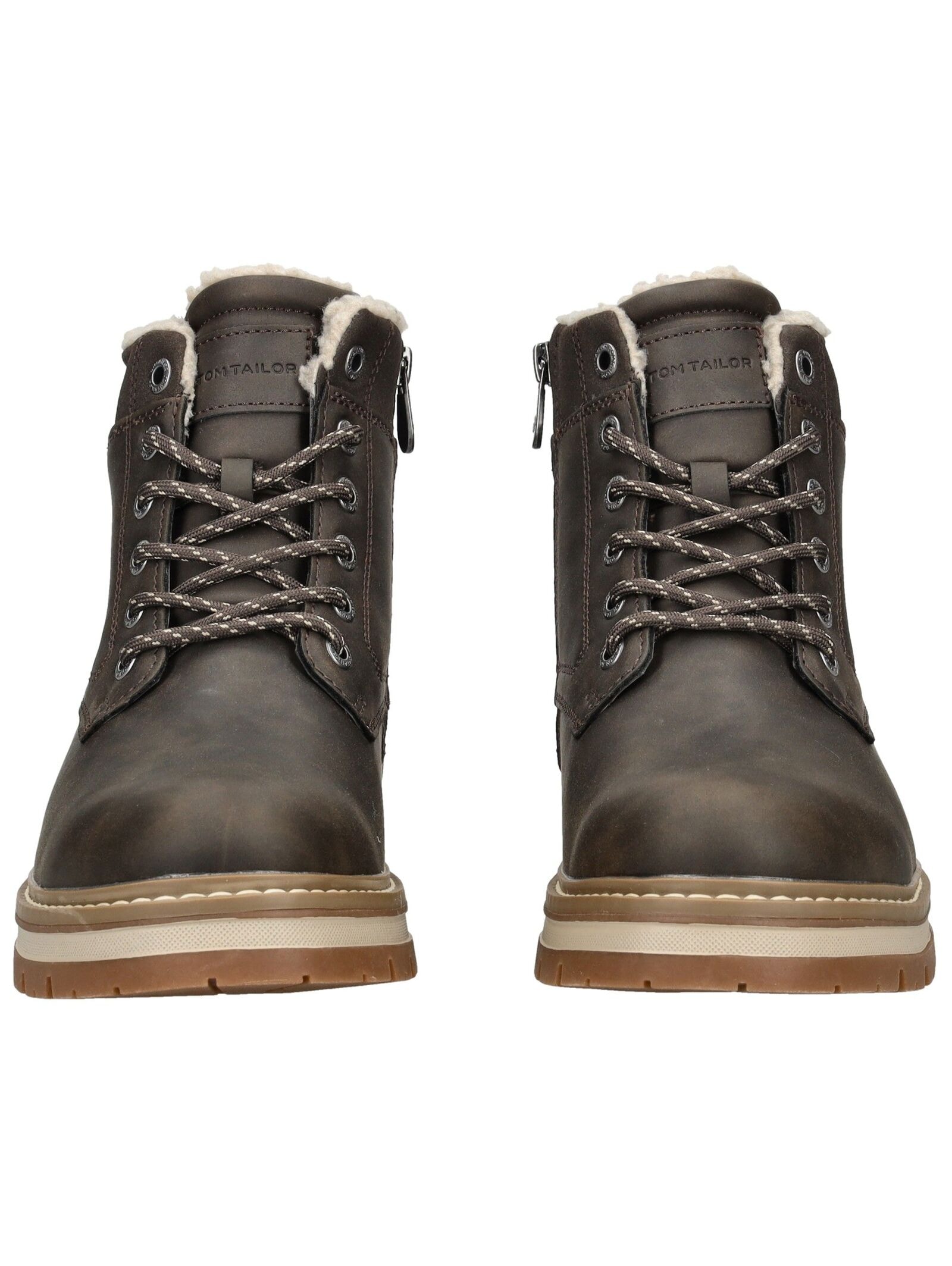 TOM TAILOR Schnürstiefelette »Tom Tailor Stiefelette Lederimitat«