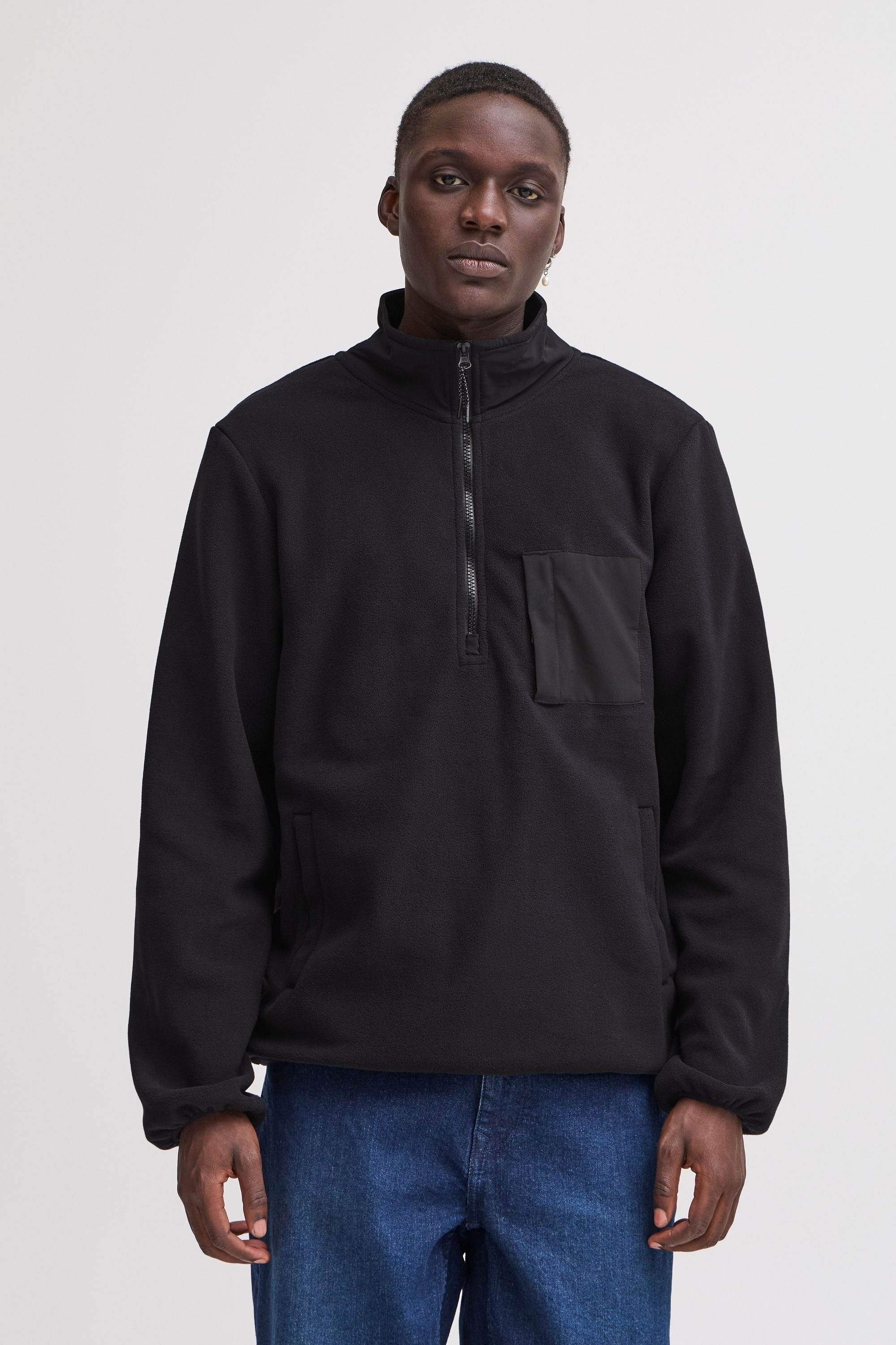 Blend Cardigan "BHBrooks" Gemütlicher Fleecepullover mit Reißverschluss und günstig online kaufen