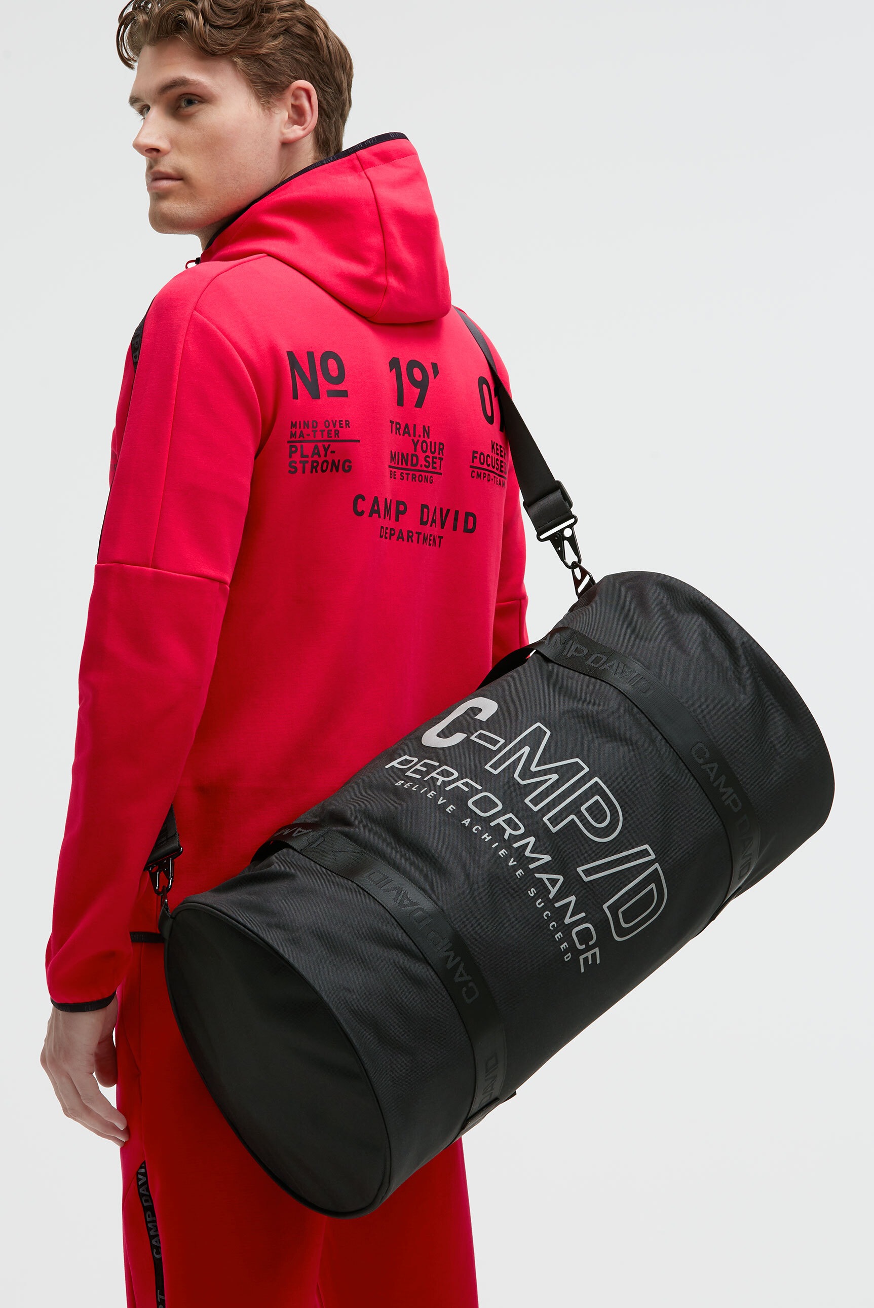 Thumbnail - CAMP DAVID Schultertasche mit abnehmbarem Schulterriemen