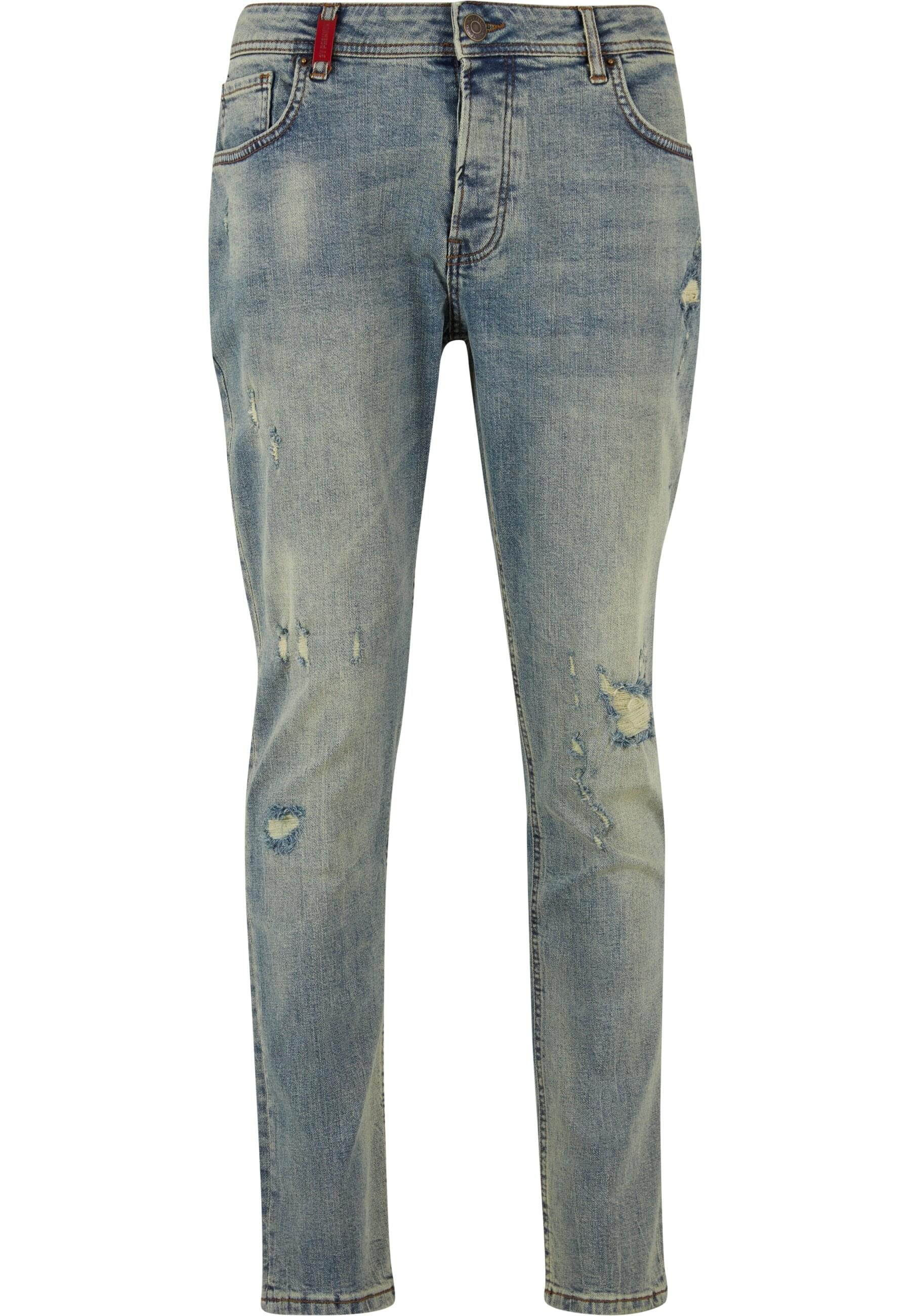 2Y Premium Bequeme Jeans »2Y Premium 2Y CARLOS DESTROYED SLIM FIT JEANS«