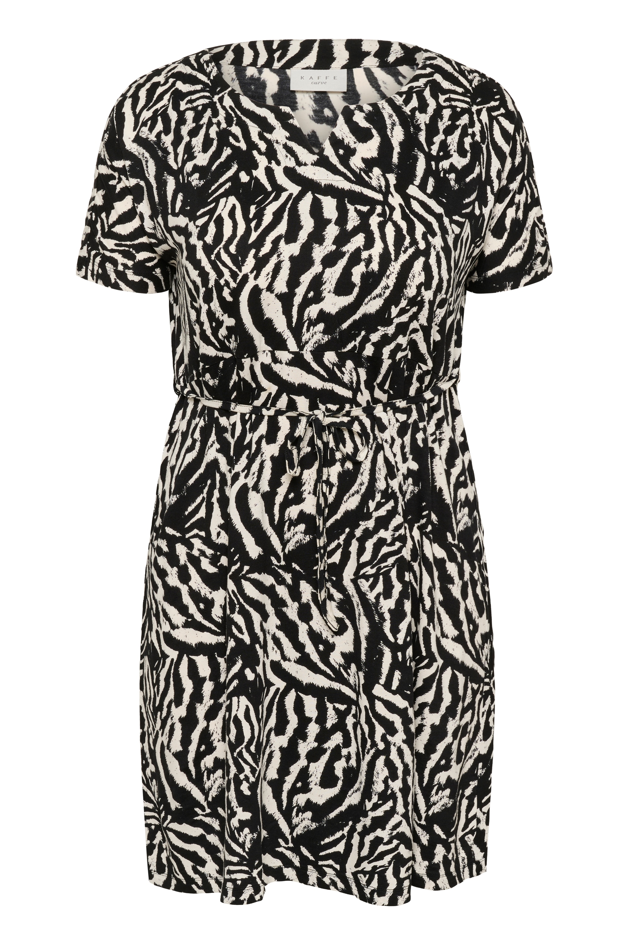 KAFFE Curve Midikleid "Damen Kleid KCmella"
