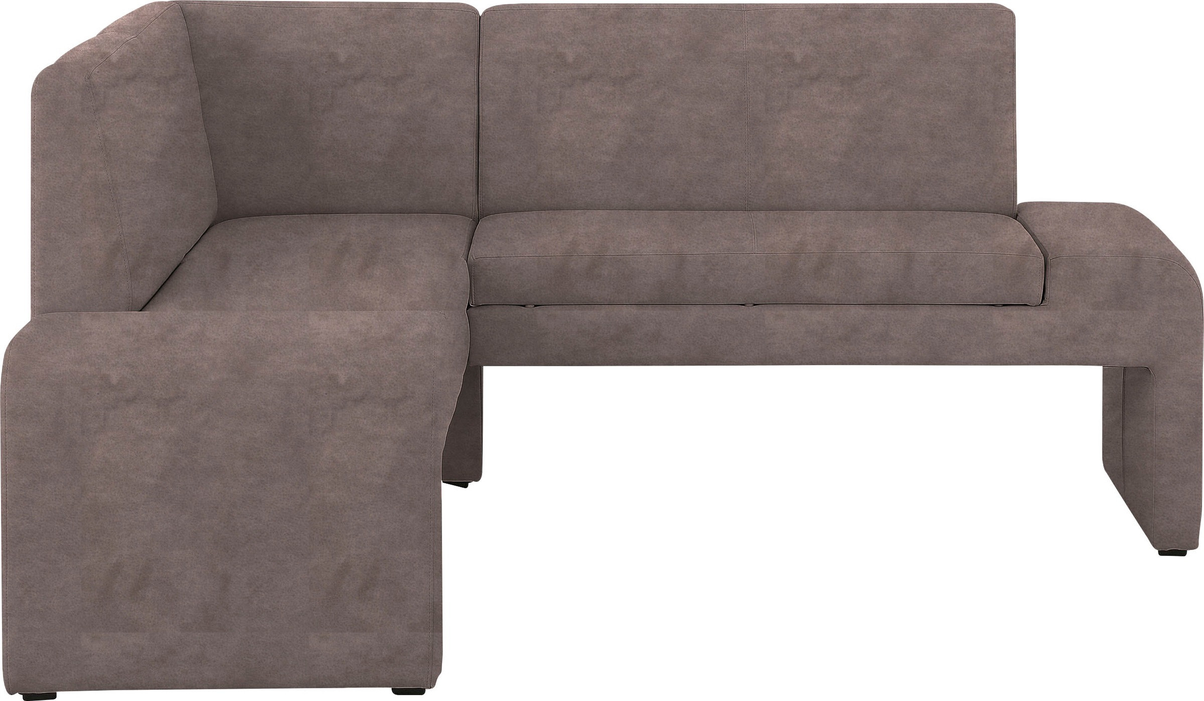 Thumbnail - Home affaire Eckbank "Bologna" in 2 Größen (langer Schenkel 180 oder 200 cm), verschiedene Qualitäten