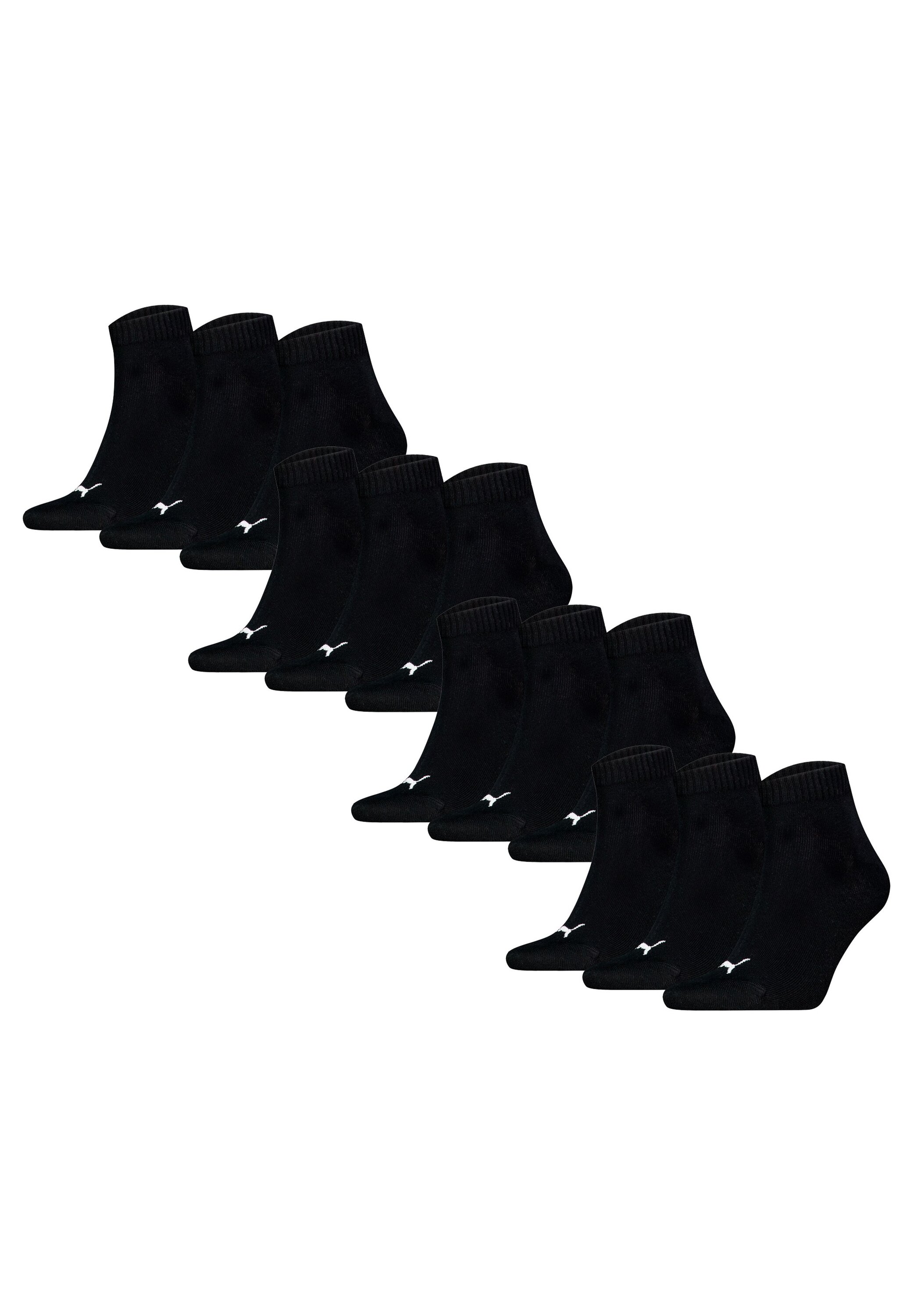 PUMA Kurzsocken "Socken Quarter Plain 12P 12er Pack" 12 Paar tlg.