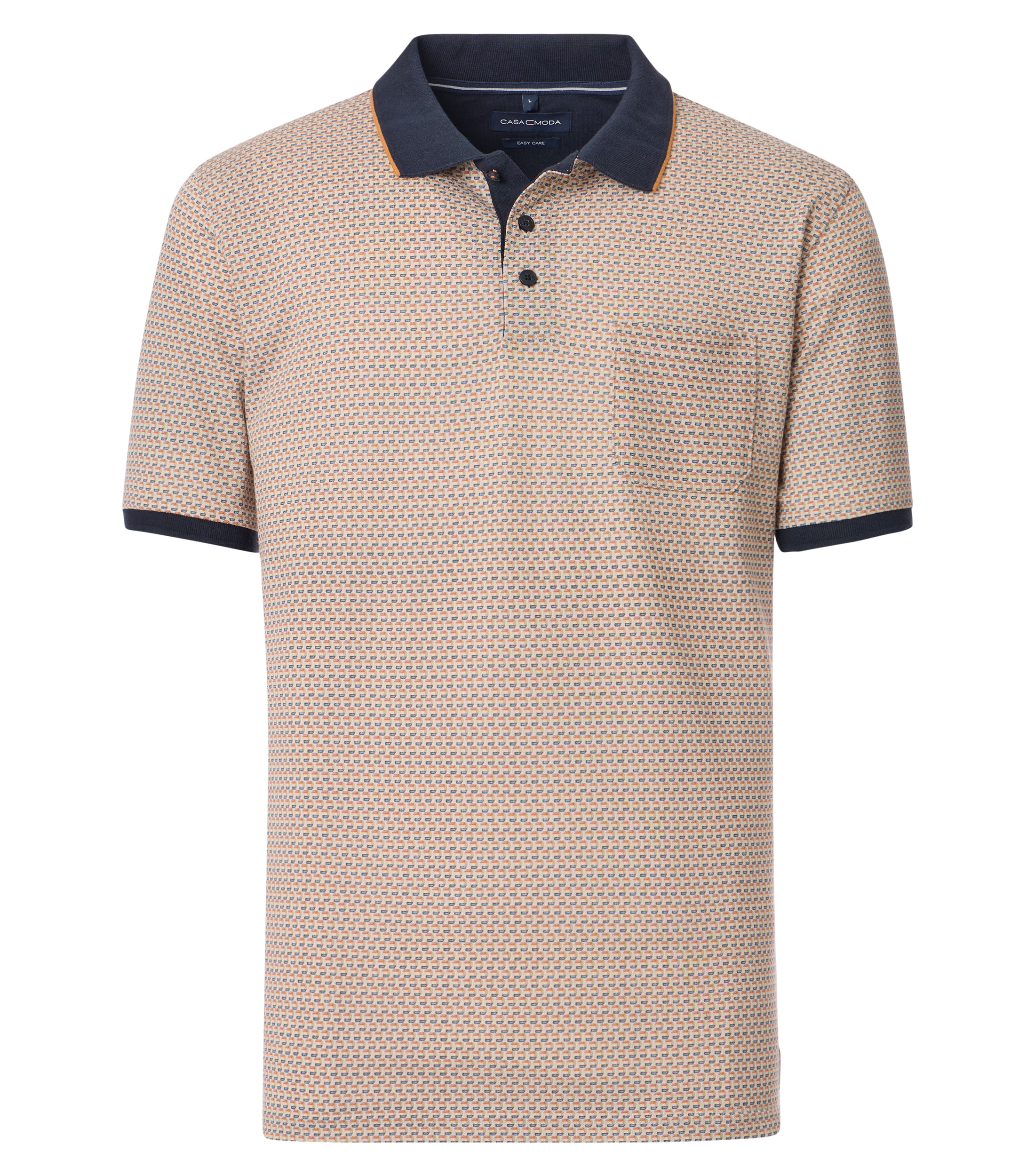 CASAMODA Poloshirt "CASAMODA Polo-Shirt andere Muster" günstig online kaufen