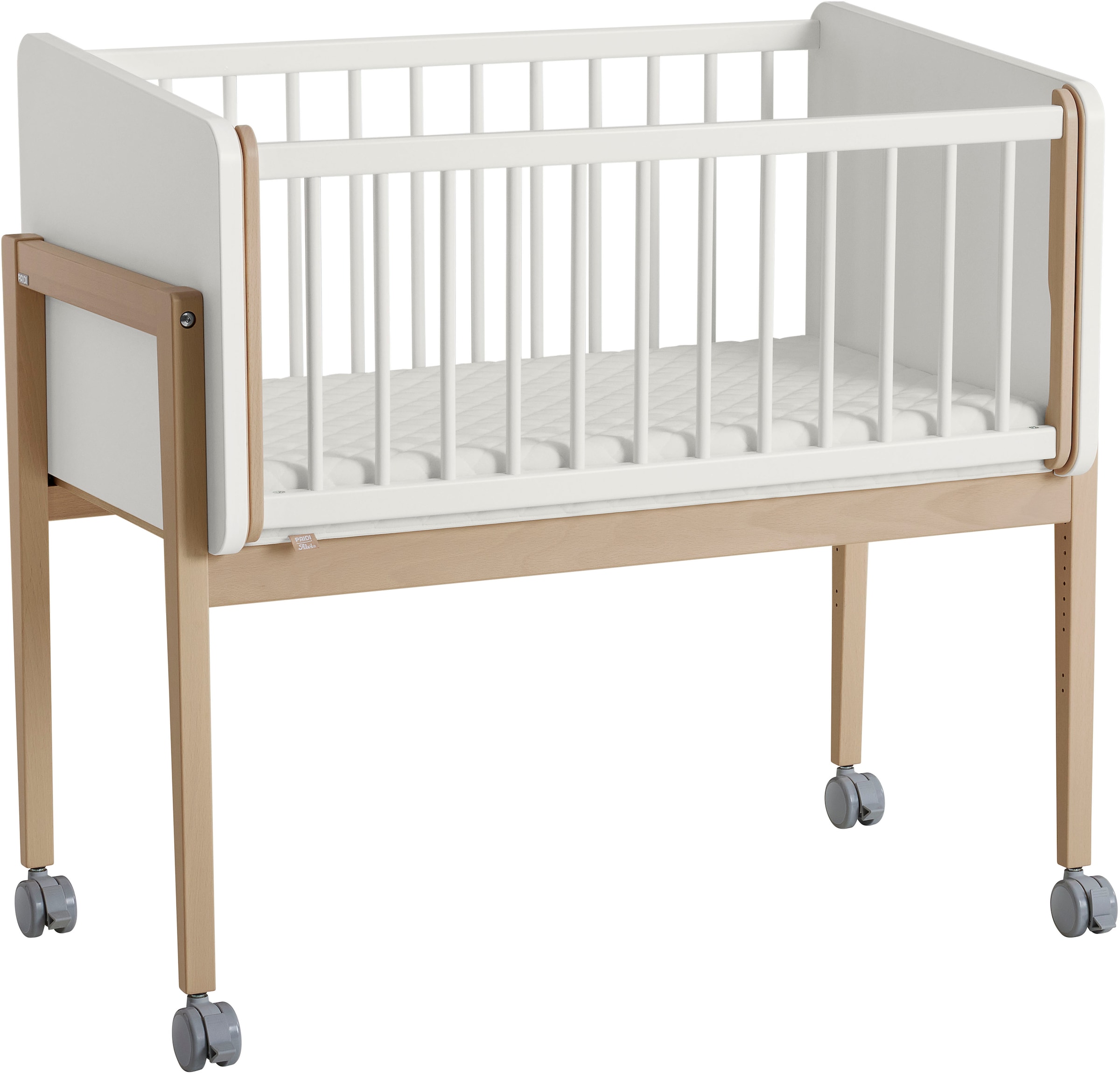 PAIDI Möbelrolle »Rollensatz Beistellbett«, 4er Pack feststellbar