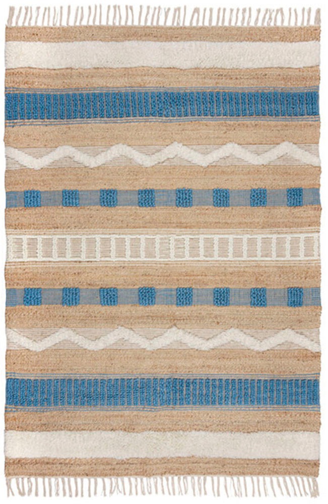 FLAIR RUGS Teppich "Medina, mit abstraktem Streifenmuster" rechteckig 12 mm günstig online kaufen