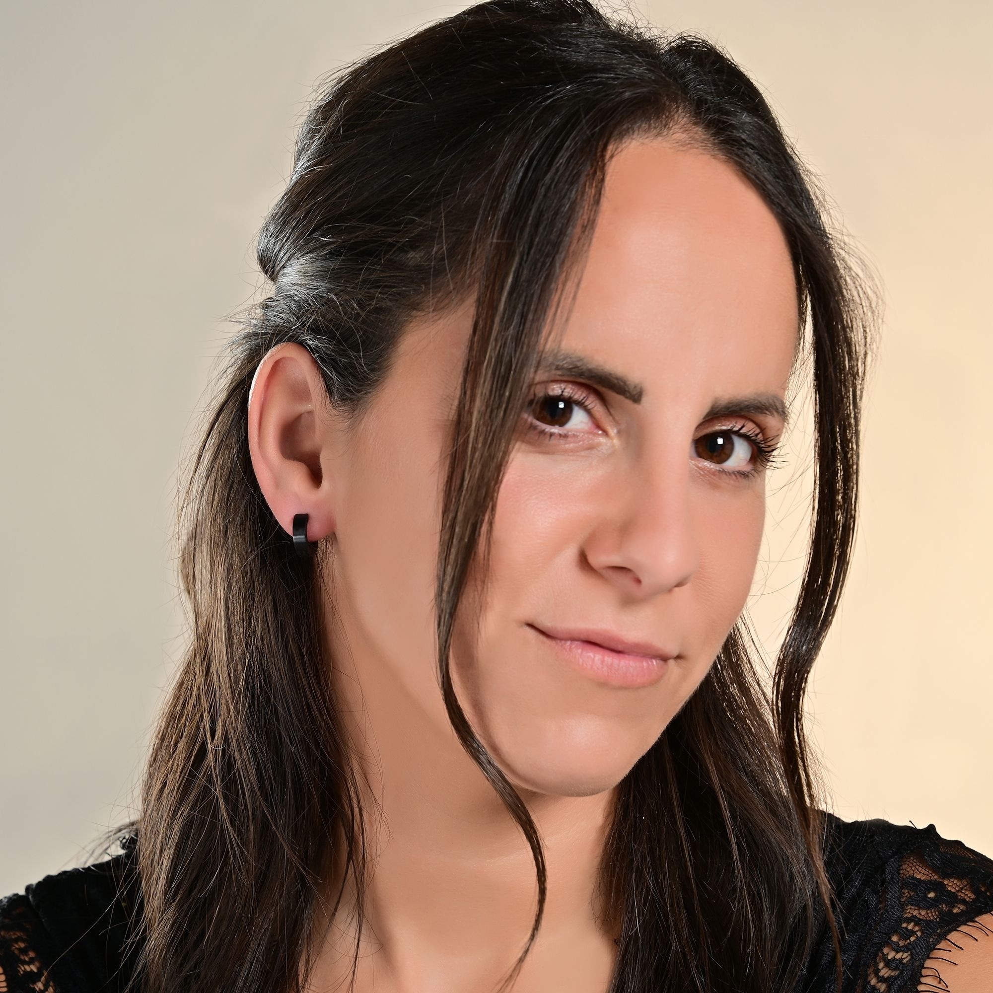 Adelia´s Klappcreolen "Damen Ohrringe – Klappcreole aus Edelstahl" Eine sch günstig online kaufen