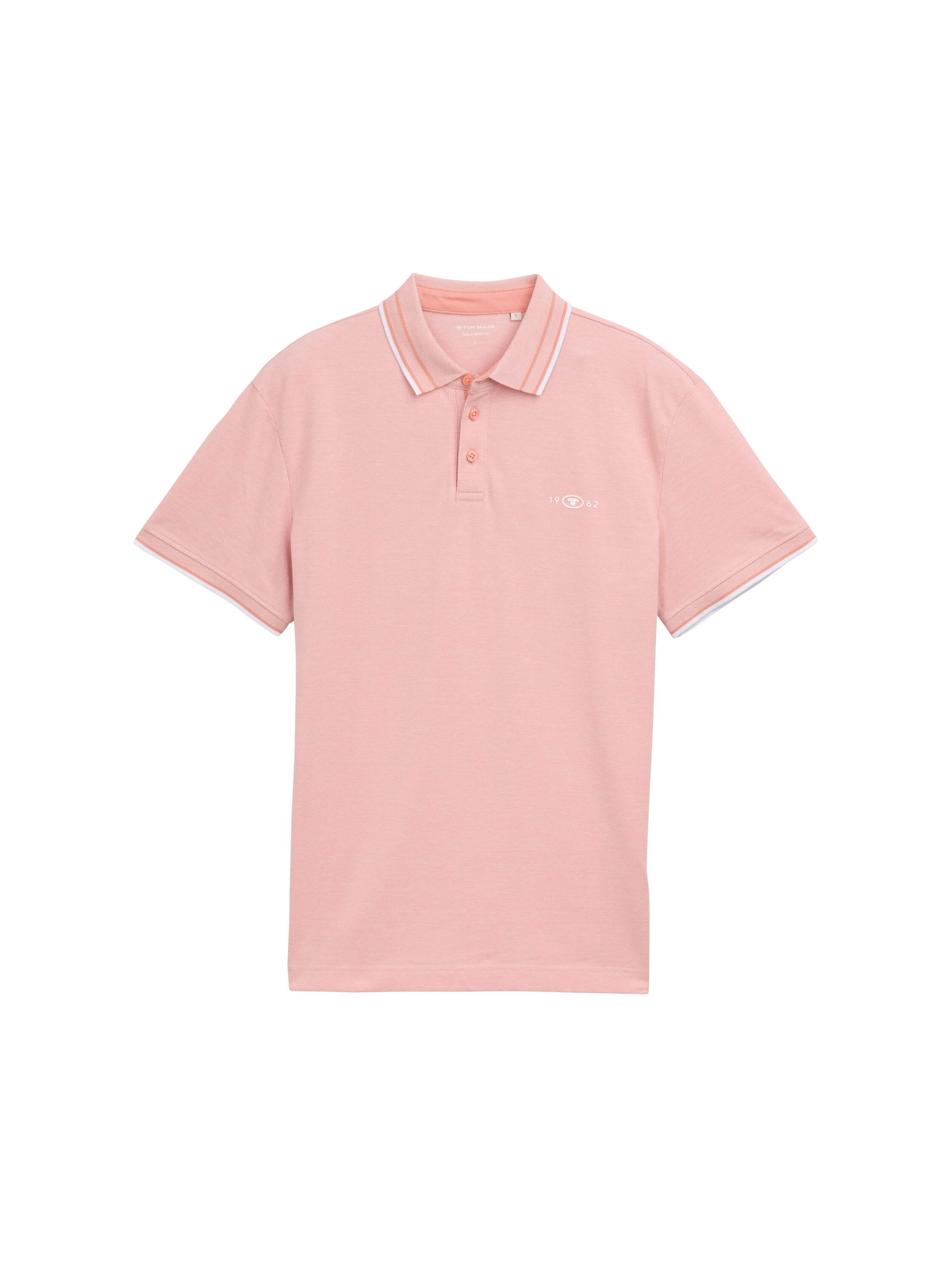 TOM TAILOR Poloshirt, mit Logo Stickerei