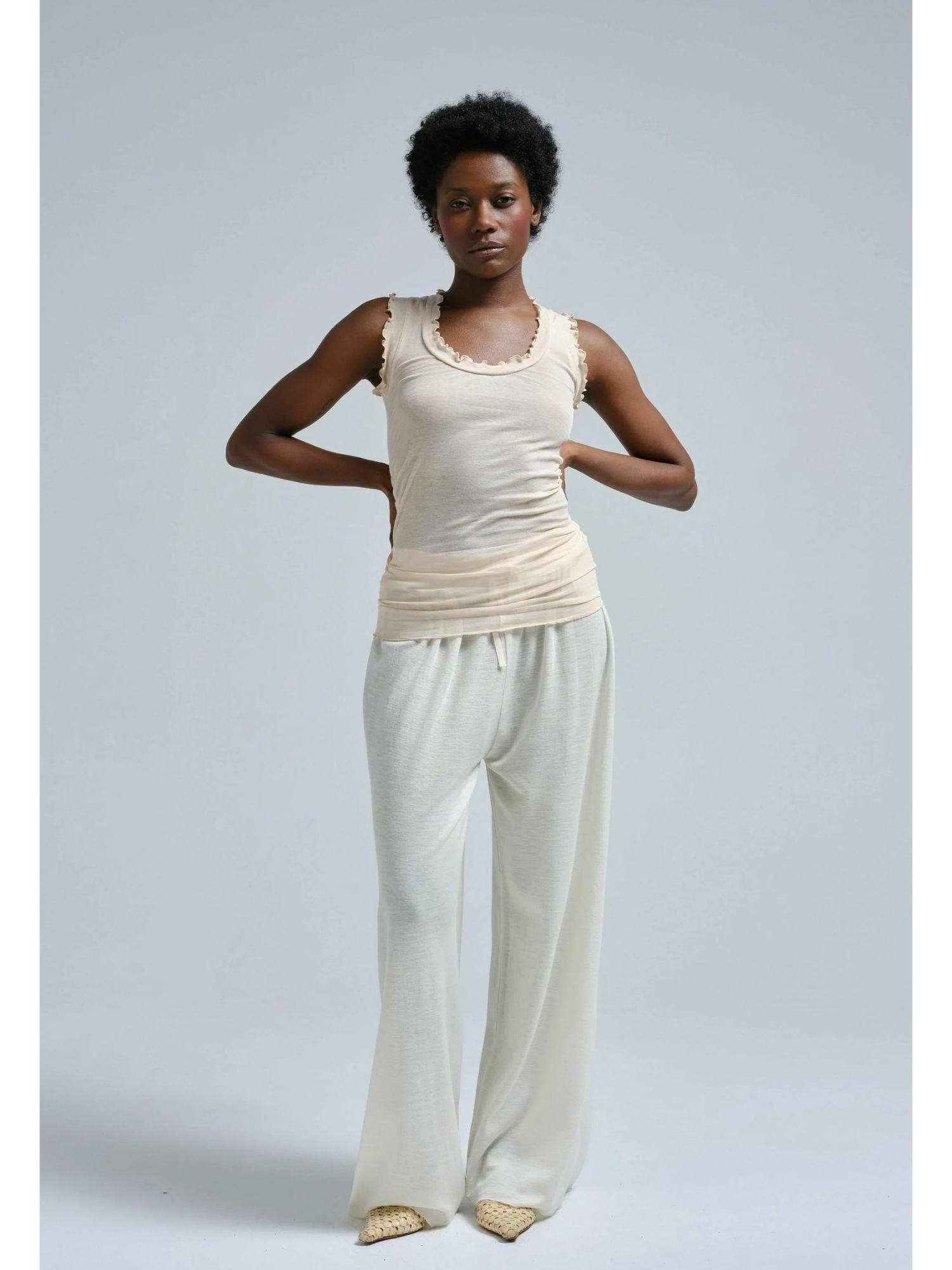 Seamless Basic Funktionstop »Seamless Basic Top Flounce«