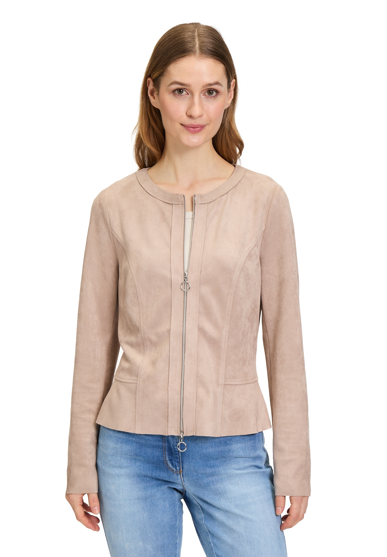 Betty Barclay Jackenblazer "Betty Barclay Damen Blazer-Jacke mit Reißversch günstig online kaufen