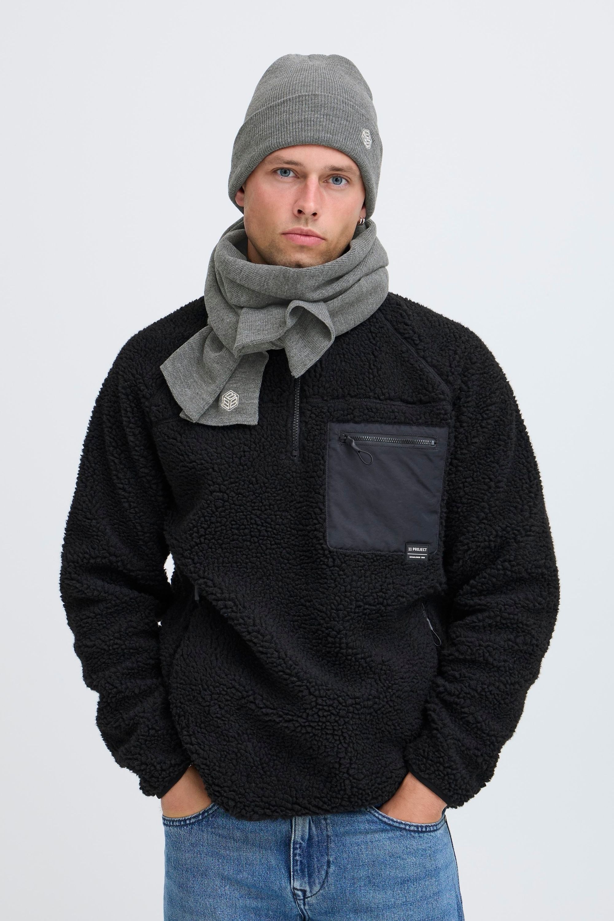 Blend Beanie »BHScean Pack« Stylisches Set aus Mütze und Schal