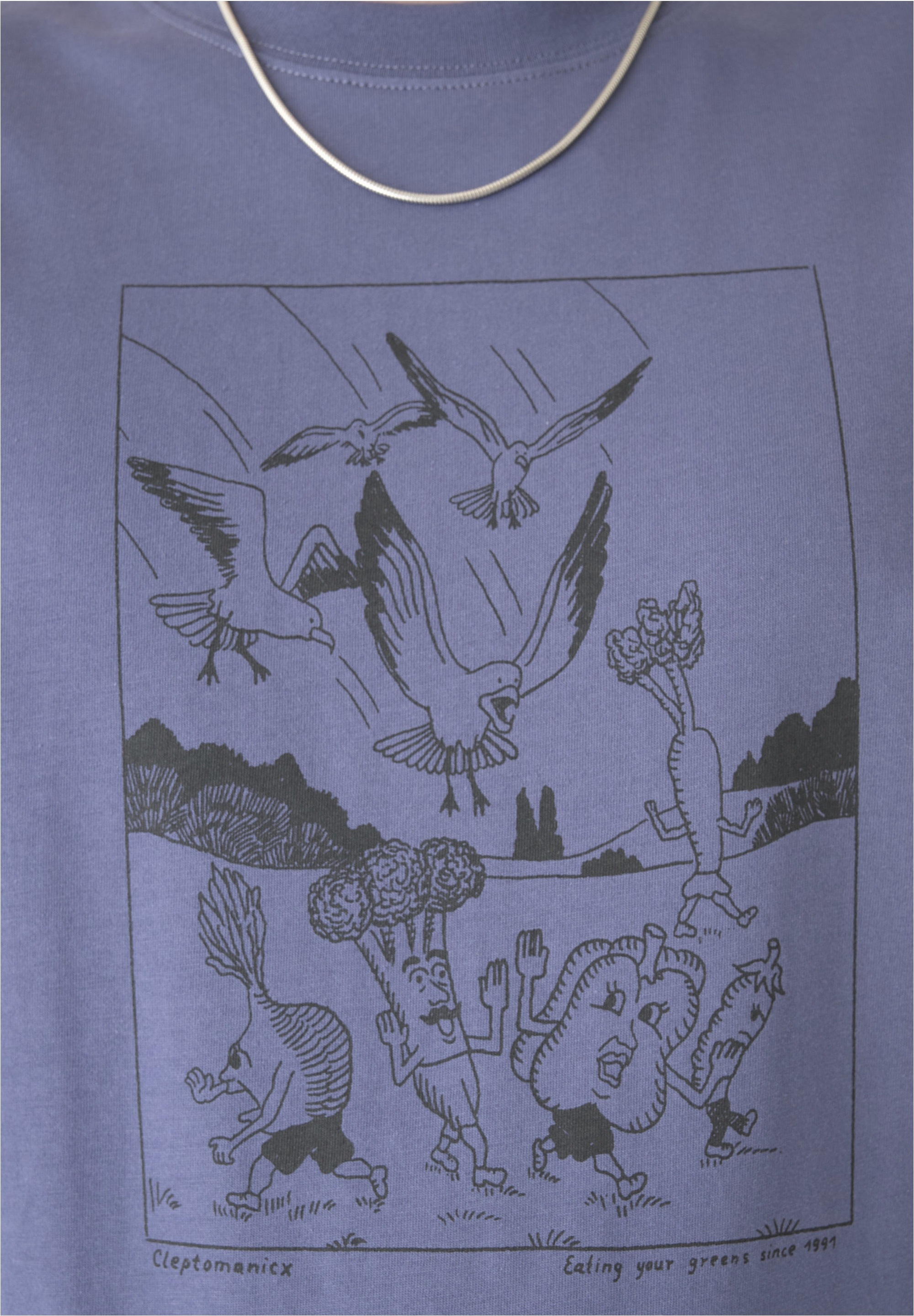 Cleptomanicx T-Shirt »Classic Tee Birds of Prey«, mit lockerem Schnitt