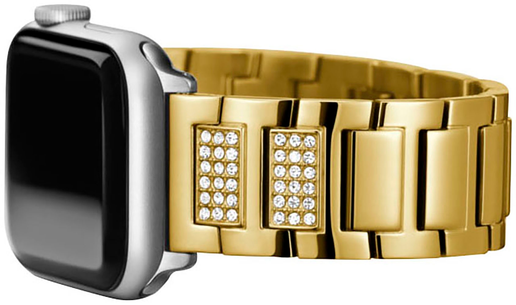 Guess Smartwatch-Armband »Apple Strap«, Wechselarmband, Ersatzband, Edelstahl, passend für die Apple Watch