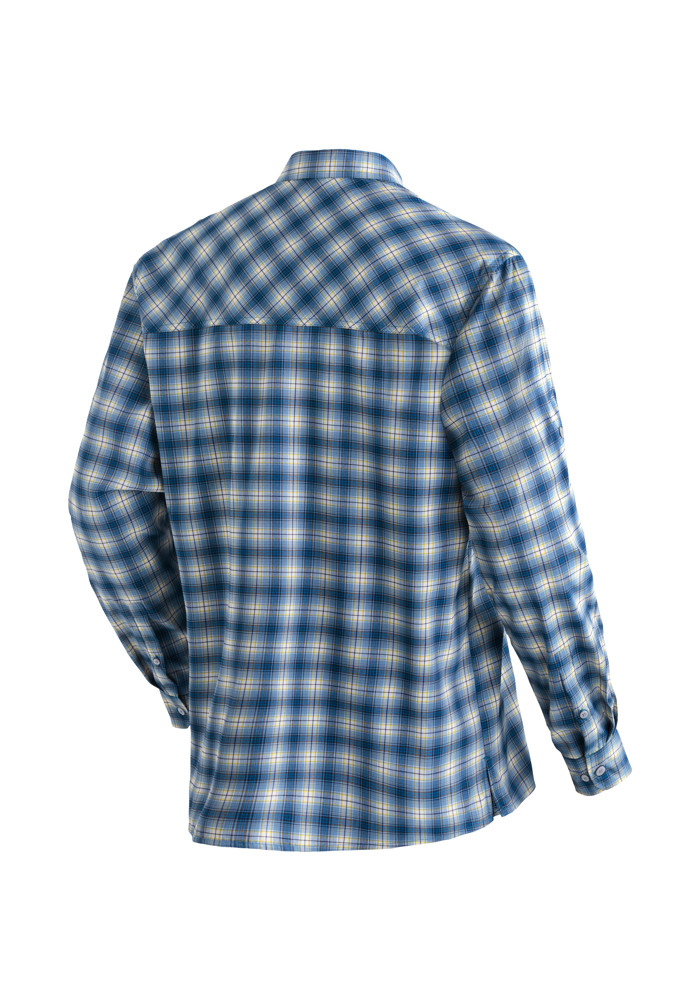 Maier Sports Outdoorhemd »Kasen L/S M«, Herren Hemd, langarm Karohemd für Outdoor und Freizeit