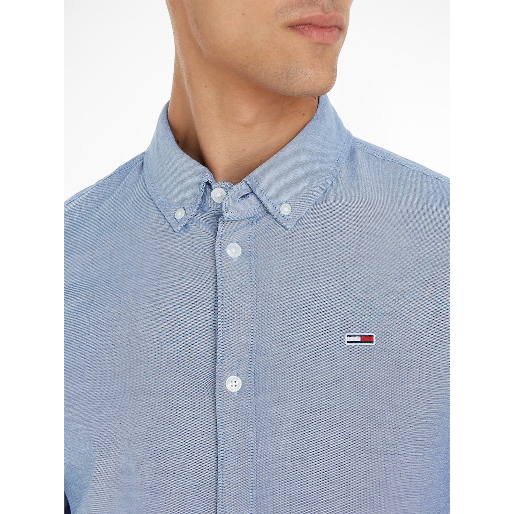 Tommy Jeans Langarmhemd »TJM SLIM STRETCH OXFORD SHIRT«