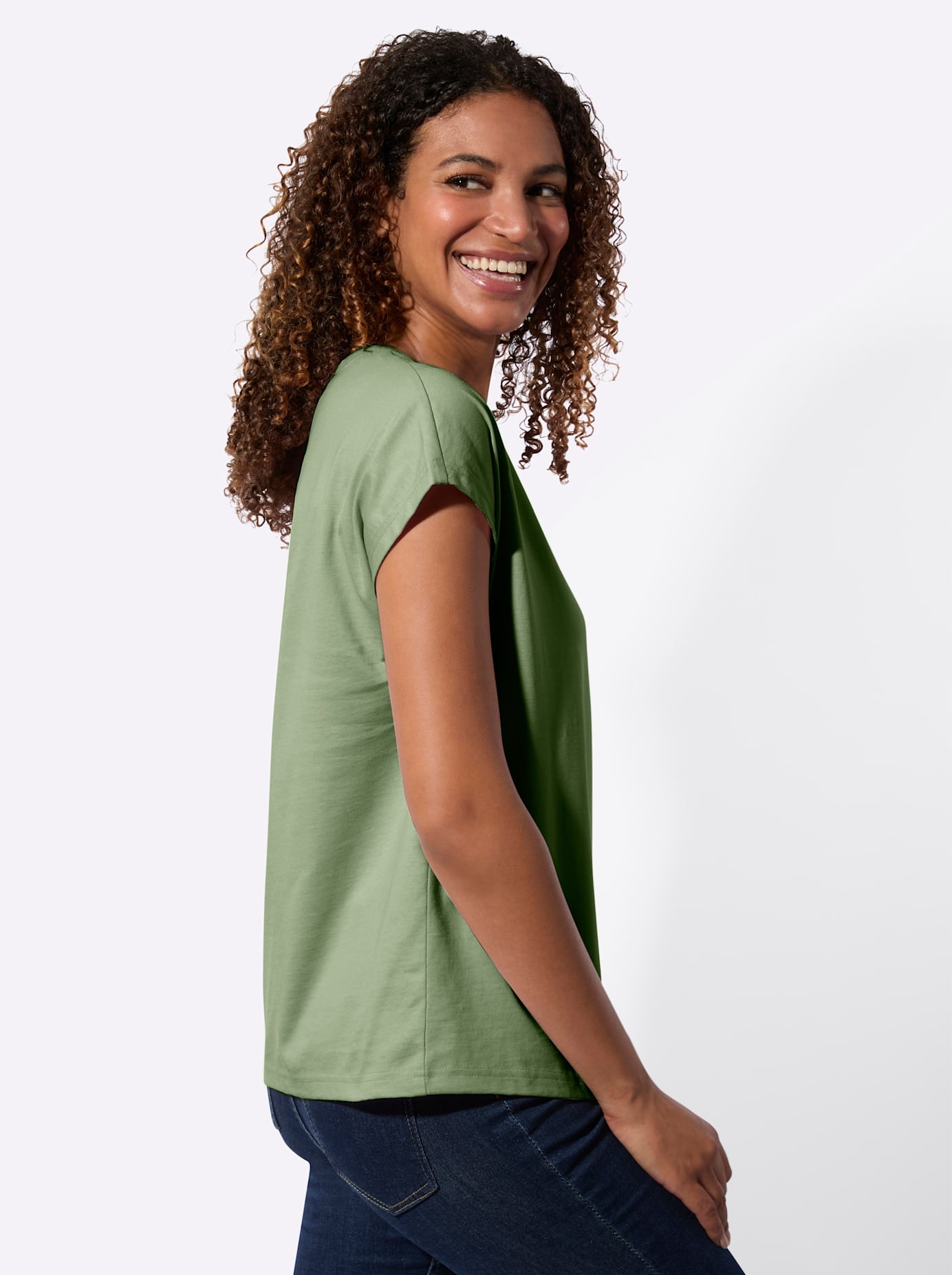 Casual Looks Rundhalsshirt »2er-Pack Shirts« 2 tlg.